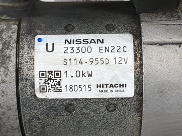 2013-2019 Nissan Sentra Car Starter Motor Solenoid OEM P/N:23300 EN22C Fits Fits 2013 2014 2015 2016 2017 2018 2019 2020 OEM Used Auto Parts