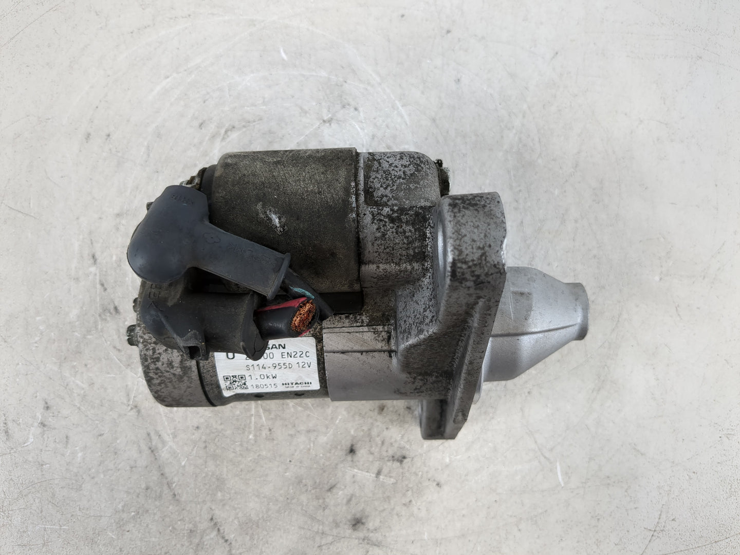 2013-2019 Nissan Sentra Car Starter Motor Solenoid OEM P/N:23300 EN22C Fits Fits 2013 2014 2015 2016 2017 2018 2019 2020 OEM