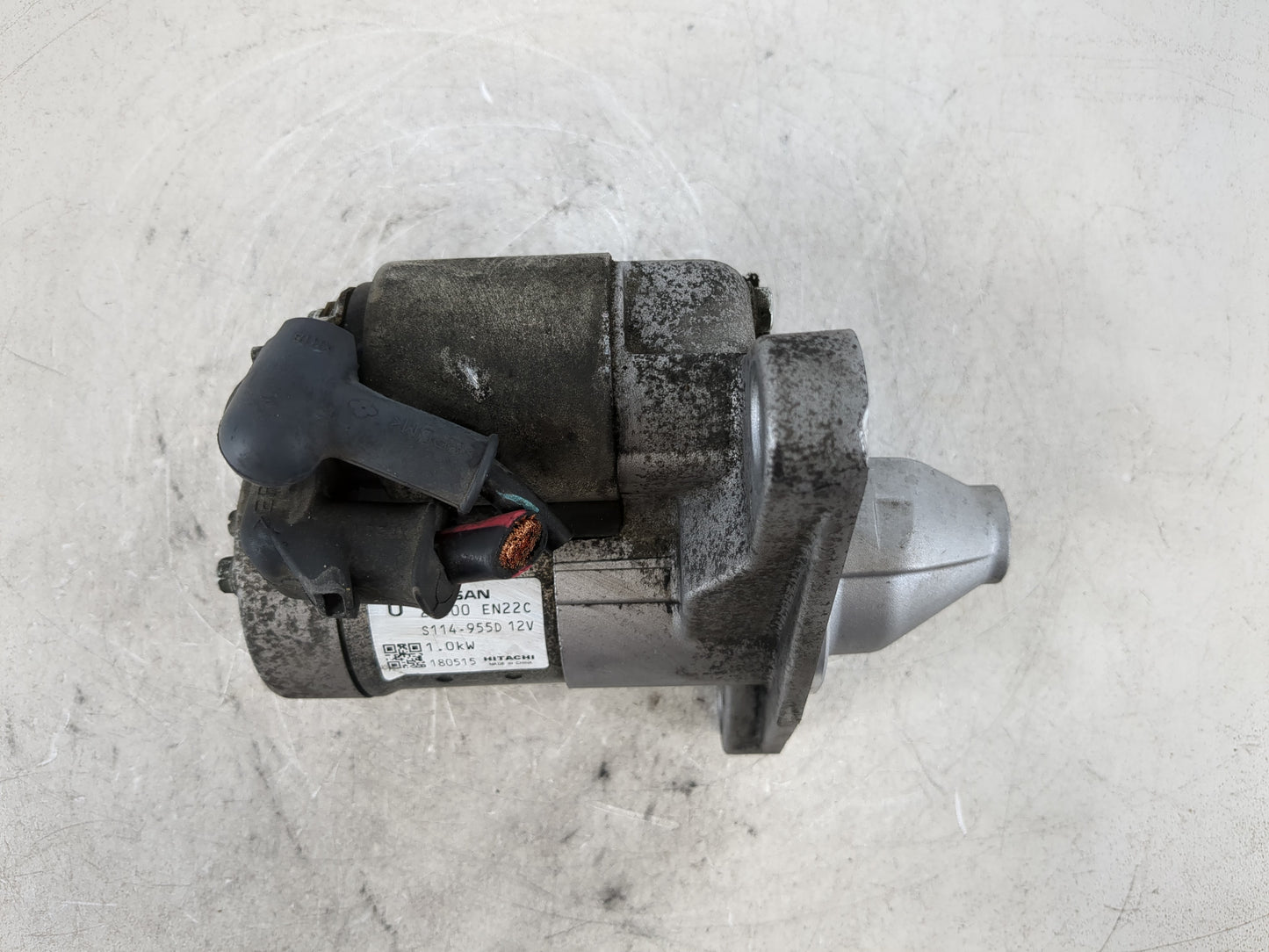 2013-2019 Nissan Sentra Car Starter Motor Solenoid OEM P/N:23300 EN22C Fits Fits 2013 2014 2015 2016 2017 2018 2019 2020 OEM