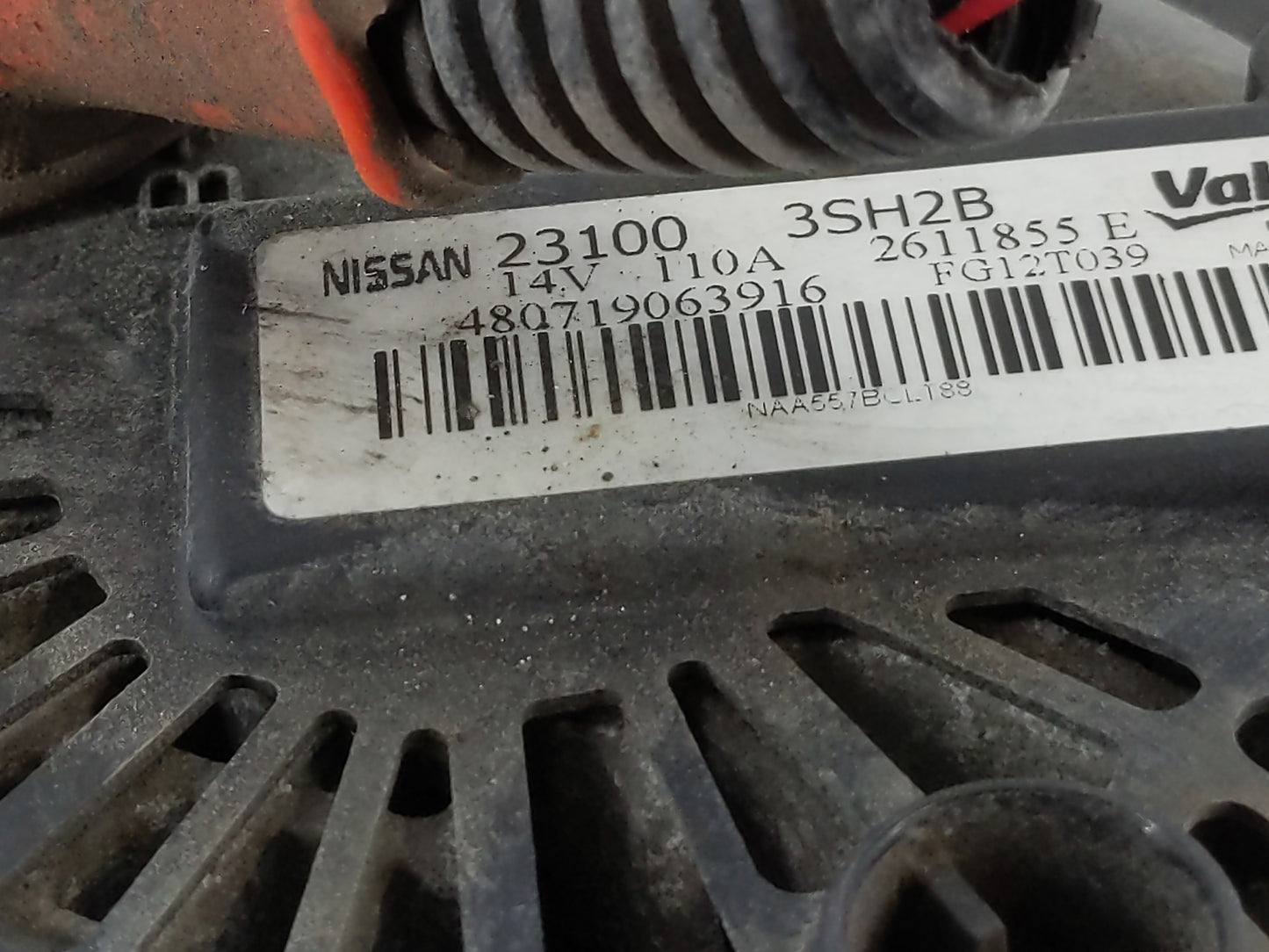 2013-2019 Nissan Sentra Alternator Replacement Generator Charging Assembly Engine OEM P/N:23100 3SH2B Fits OEM Used Auto Par