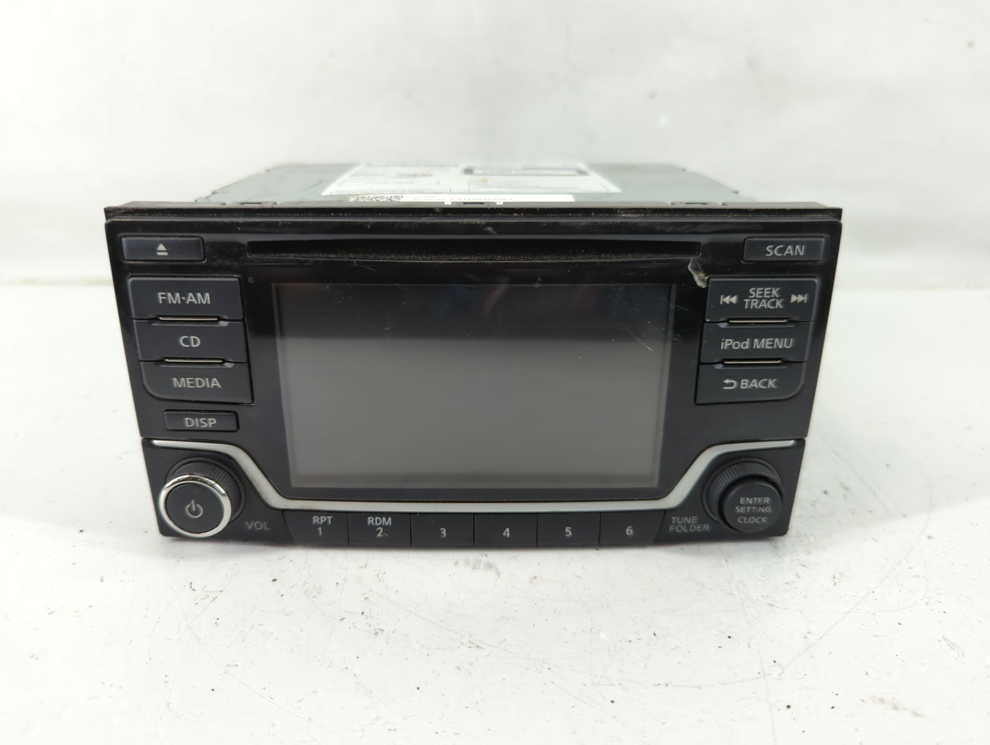 2017-2019 Nissan Sentra Radio AM FM Cd Player Receiver Replacement P/N:28185 5UD0A Fits Fits 2017 2018 2019 OEM Used Auto Pa