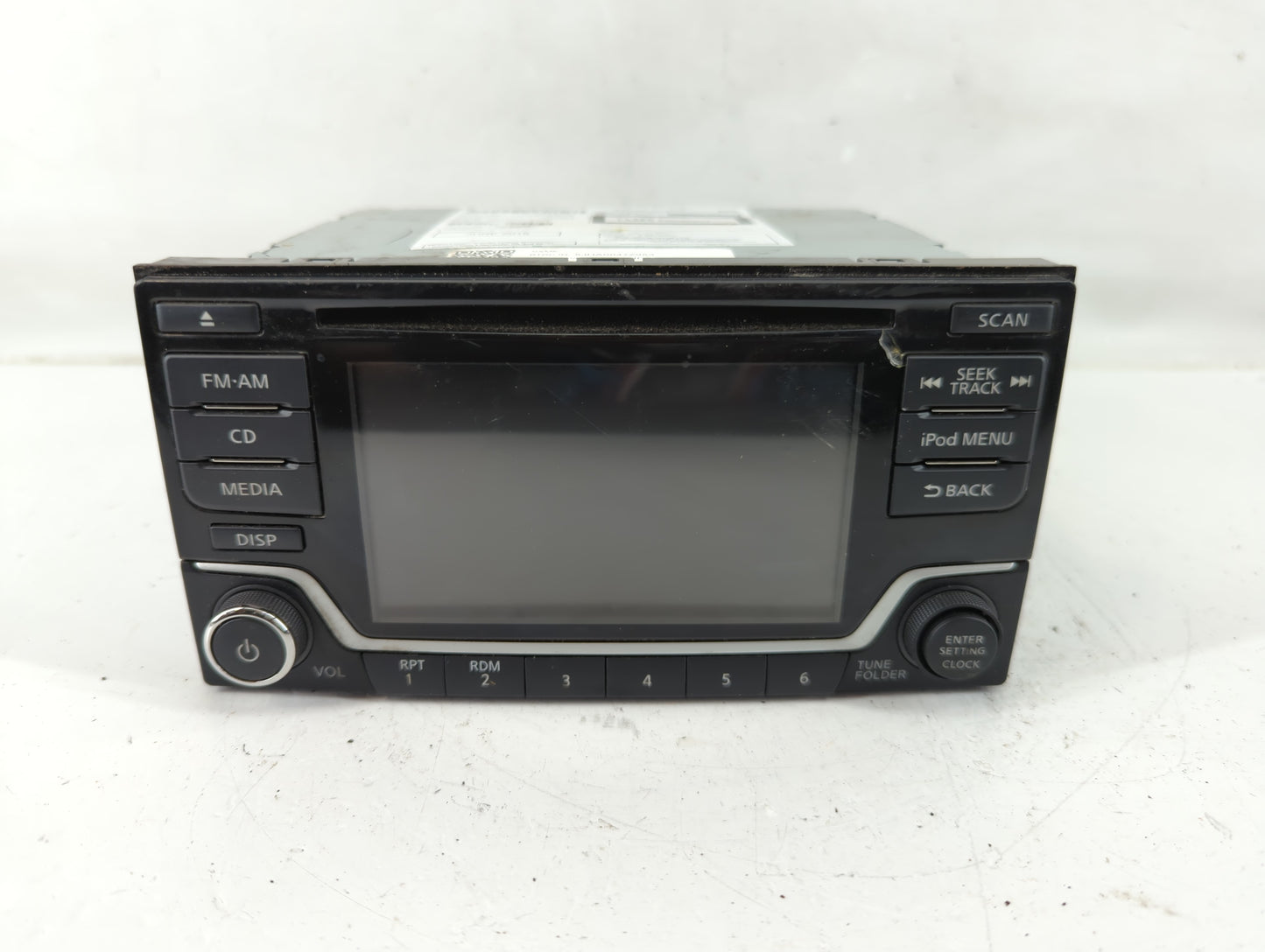 2017-2019 Nissan Sentra Radio AM FM Cd Player Receiver Replacement P/N:28185 5UD0A Fits Fits 2017 2018 2019 OEM Used Auto Pa