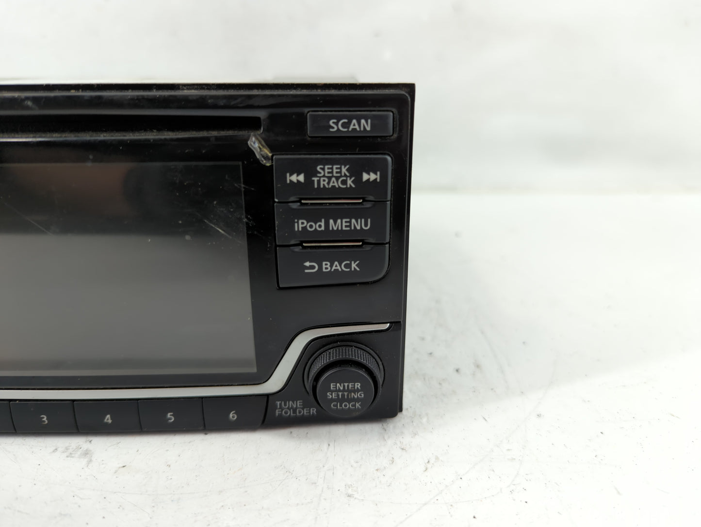 2017-2019 Nissan Sentra Radio AM FM Cd Player Receiver Replacement P/N:28185 5UD0A Fits Fits 2017 2018 2019 OEM Used Auto Pa
