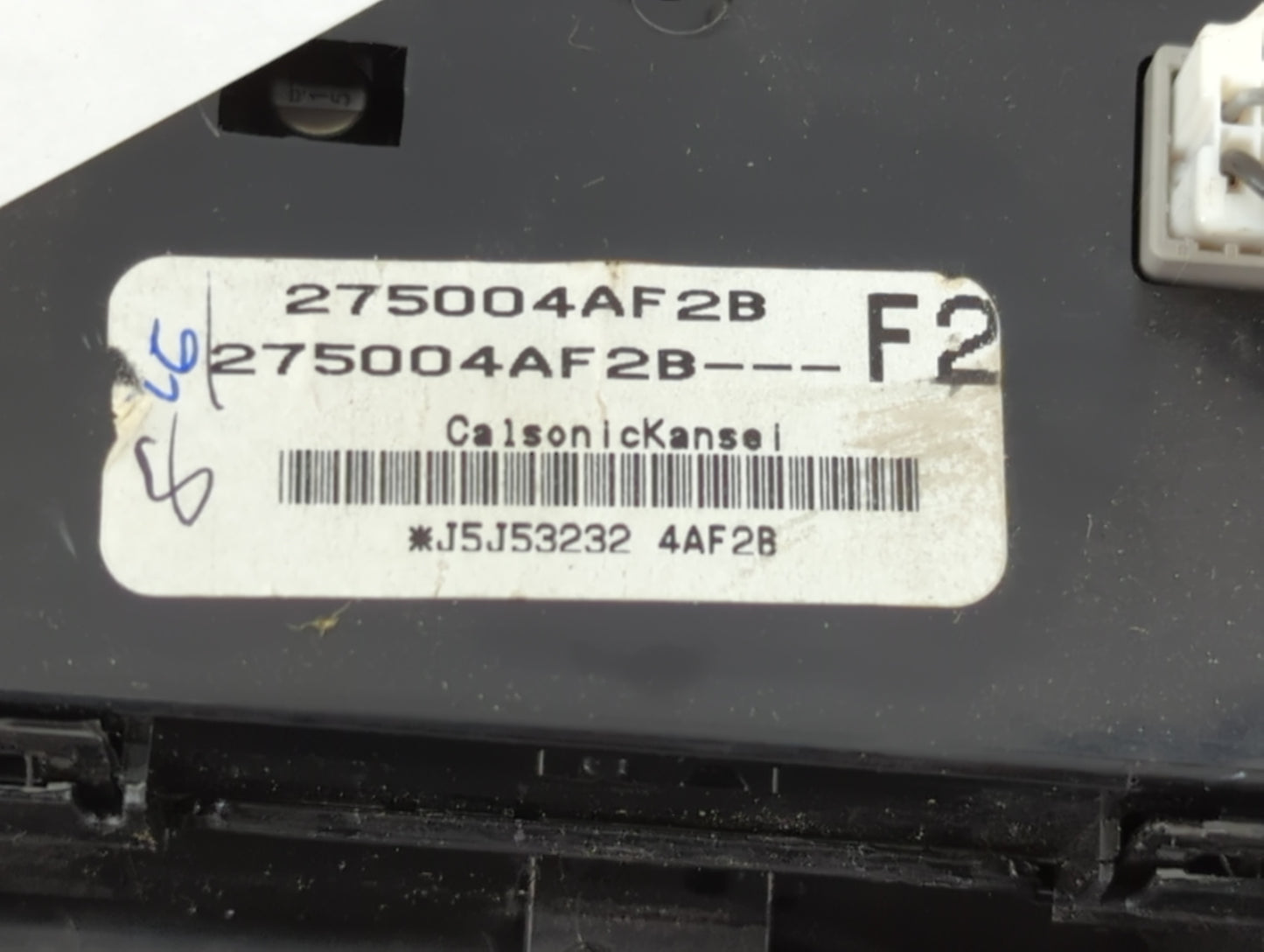 2017-2019 Nissan Sentra Climate Control Module Temperature AC/Heater Replacement P/N:275004AF2B Fits Fits 2017 2018 2019 OEM