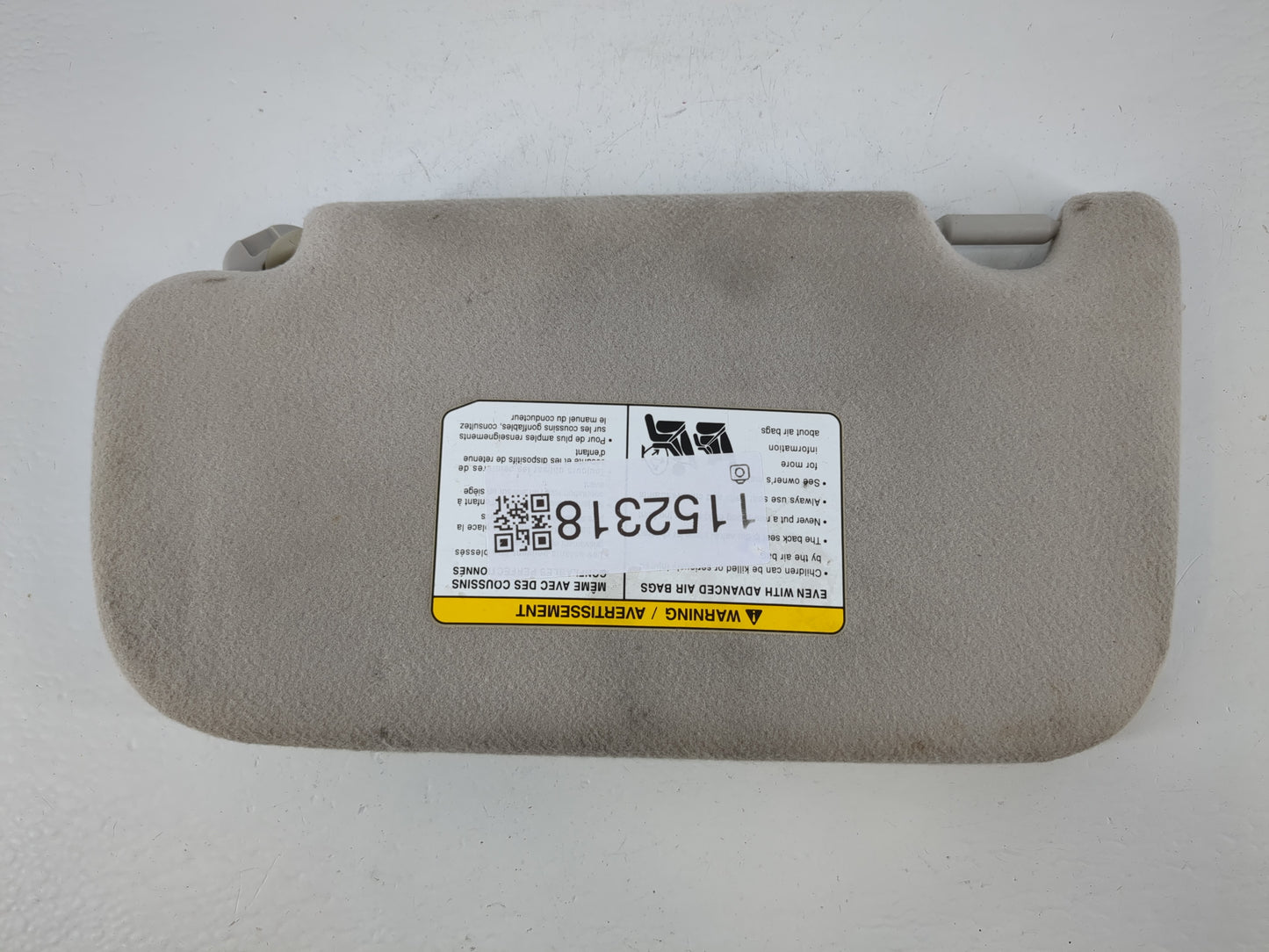 2013-2019 Nissan Sentra Sun Visor Shade Replacement Passenger Right Mirror Fits Fits 2012 2013 2014 2015 2016 2017 2018 2019