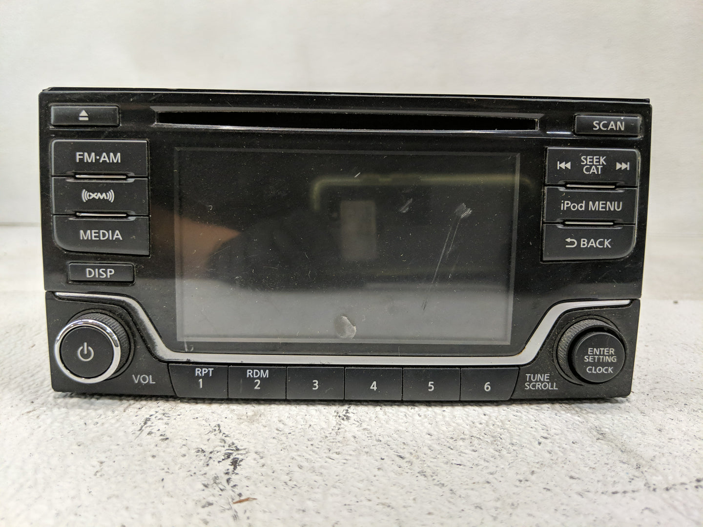 2017-2019 Nissan Sentra Radio AM FM Cd Player Receiver Replacement Fits Fits 2017 2018 2019 OEM Used Auto Parts - Oemusedaut
