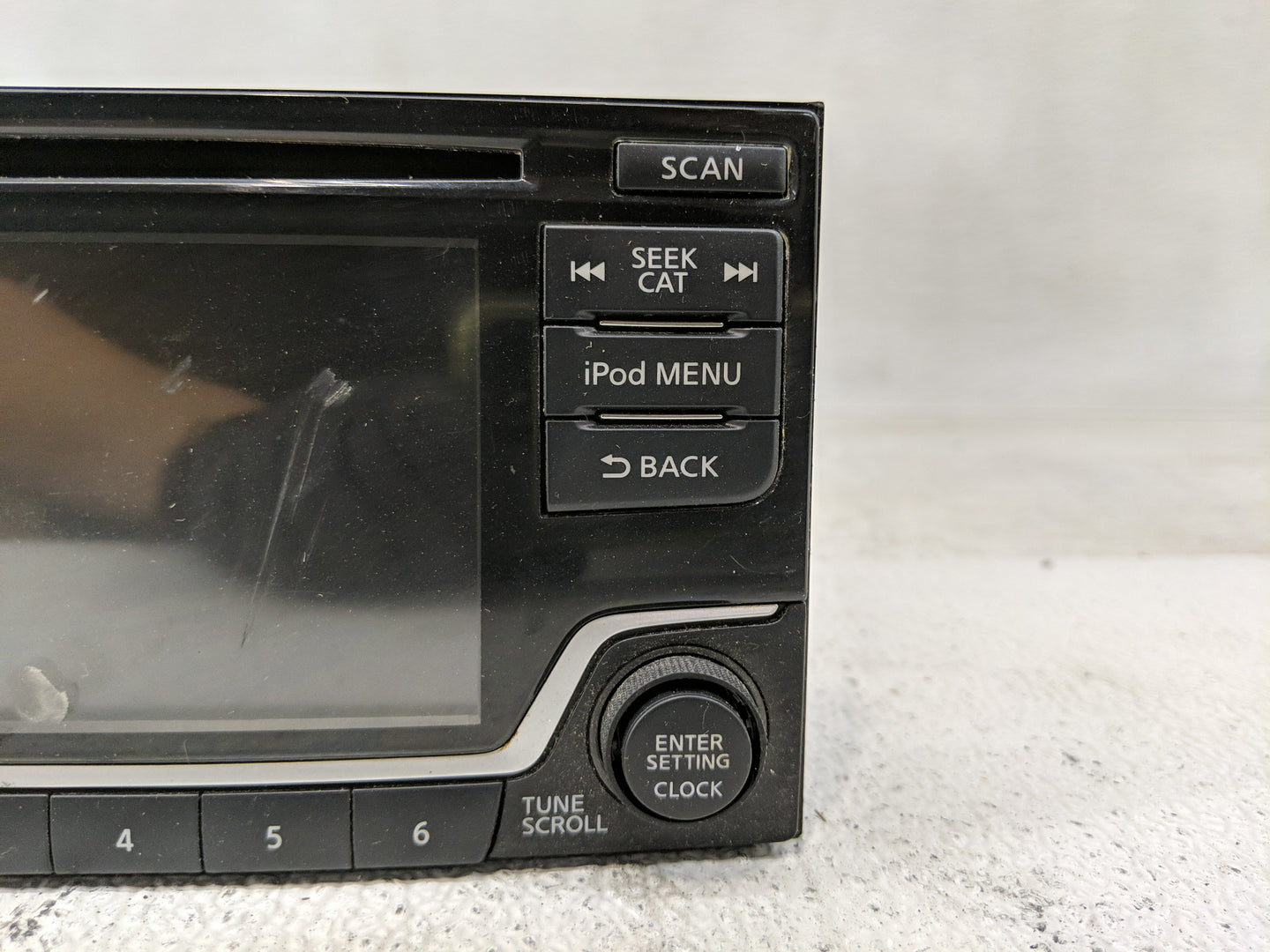 2017-2019 Nissan Sentra Radio AM FM Cd Player Receiver Replacement Fits Fits 2017 2018 2019 OEM Used Auto Parts - Oemusedaut