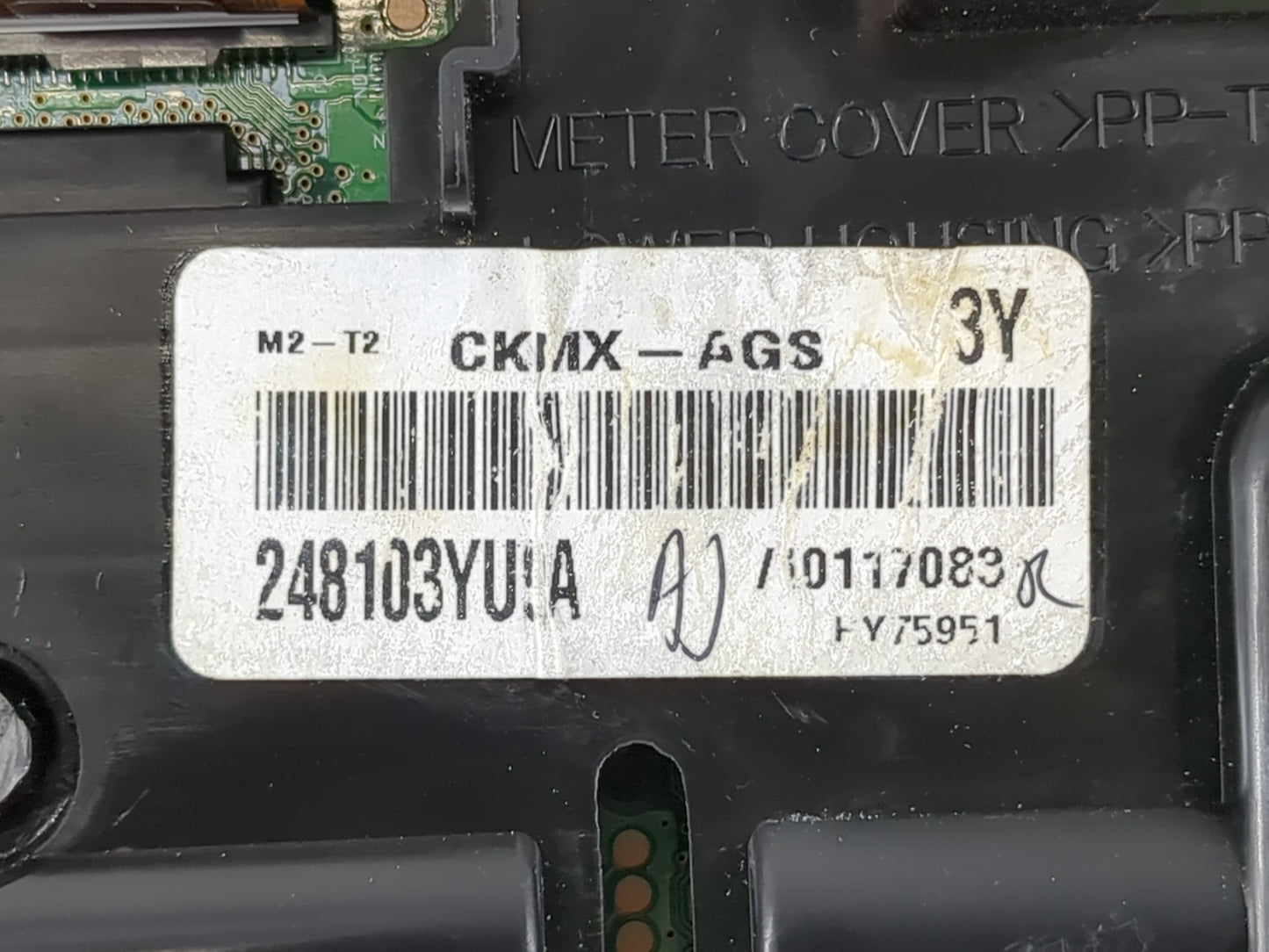 2017-2019 Nissan Sentra Instrument Cluster Speedometer Gauges P/N:248103YU9A Fits Fits 2017 2018 2019 OEM Used Auto Parts - 