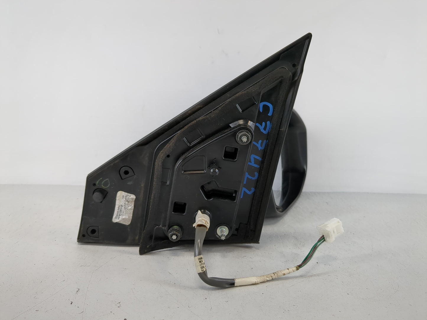 2018 Nissan Sentra Side Mirror Replacement Passenger Right View Door Mirror P/N:962013YU1F Fits OEM Used Auto Parts - Oemuse