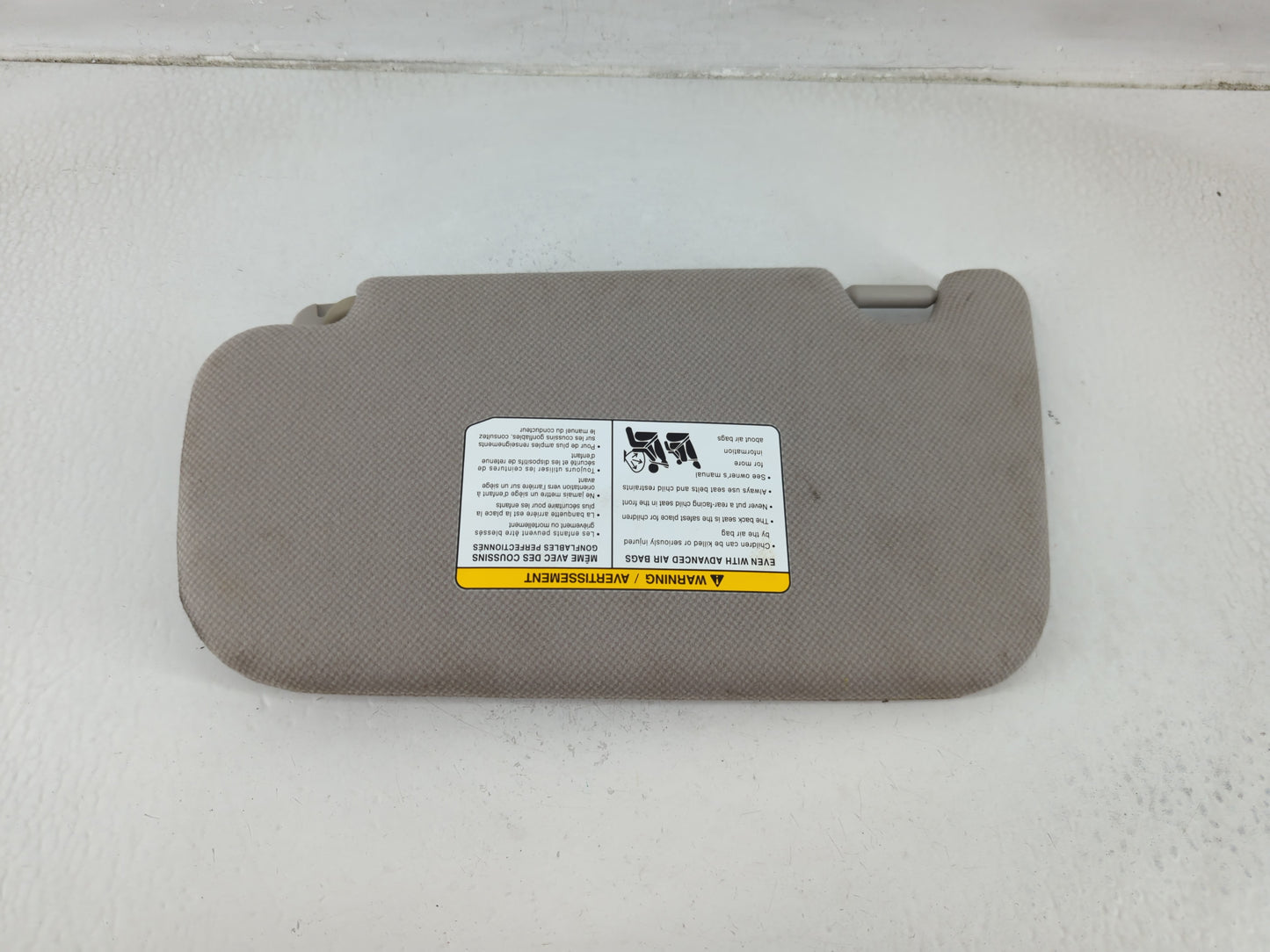 2013-2019 Nissan Sentra Sun Visor Shade Replacement Passenger Right Mirror Fits Fits 2012 2013 2014 2015 2016 2017 2018 2019