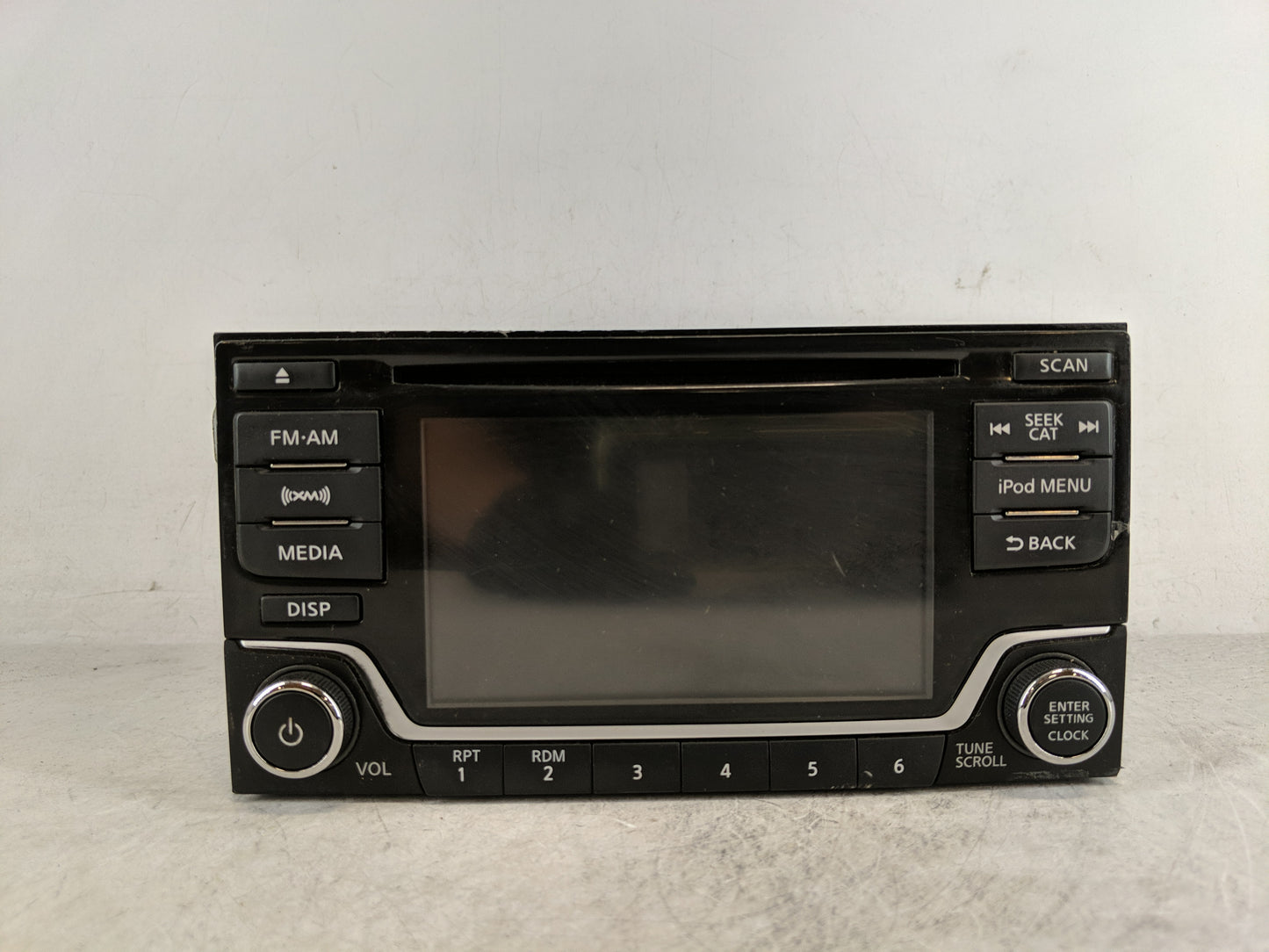 2017-2019 Nissan Sentra Radio AM FM Cd Player Receiver Replacement P/N:28185 4AF6A Fits Fits 2017 2018 2019 OEM Used Auto Pa