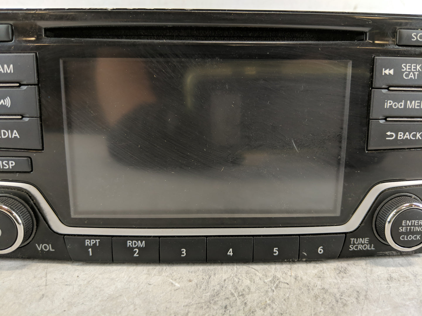 2017-2019 Nissan Sentra Radio AM FM Cd Player Receiver Replacement P/N:28185 4AF6A Fits Fits 2017 2018 2019 OEM Used Auto Pa