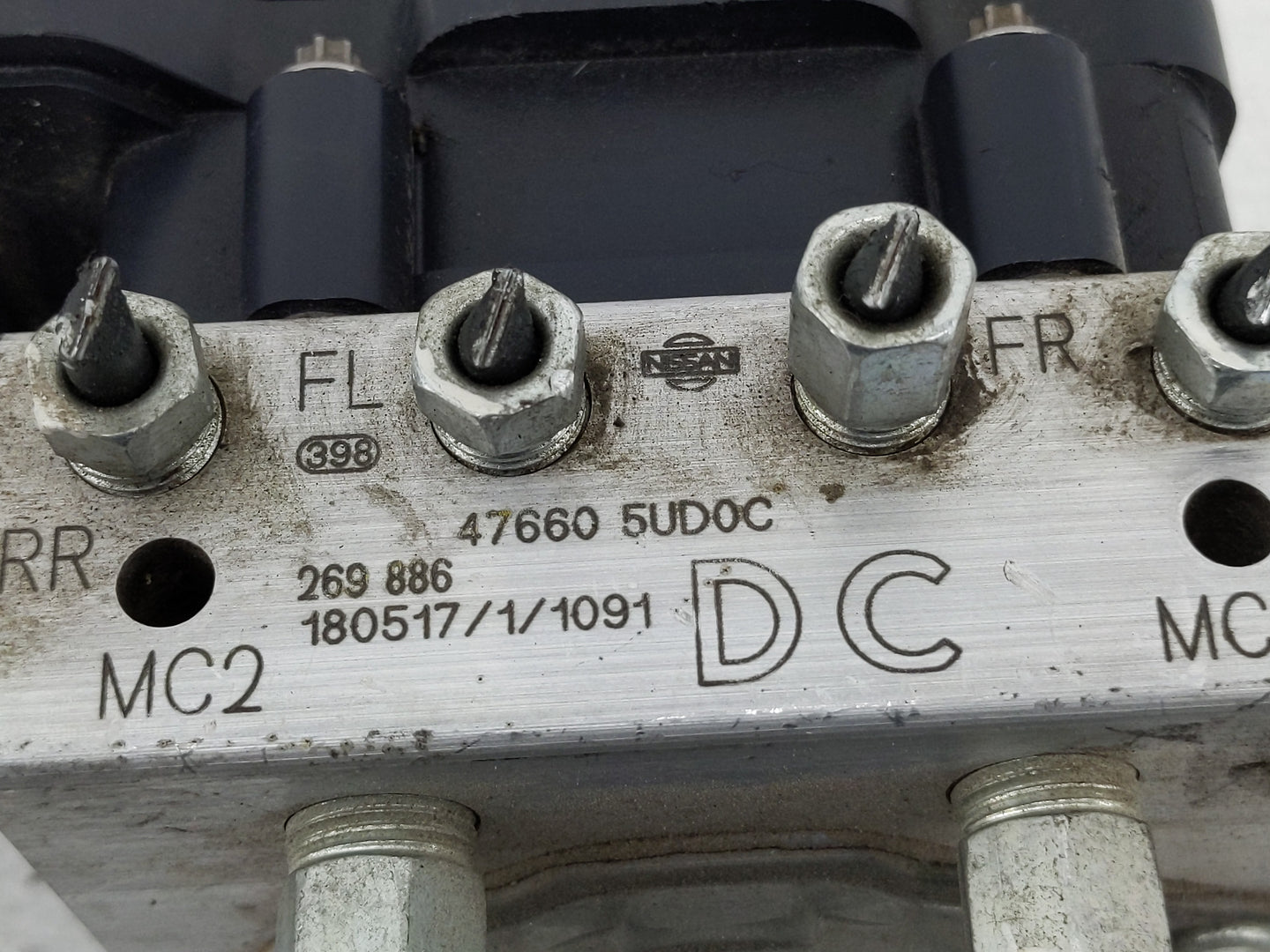 2016-2019 Nissan Sentra ABS Pump Control Module Replacement P/N:47660 4FU0C Fits Fits 2016 2017 2018 2019 OEM Used Auto Part