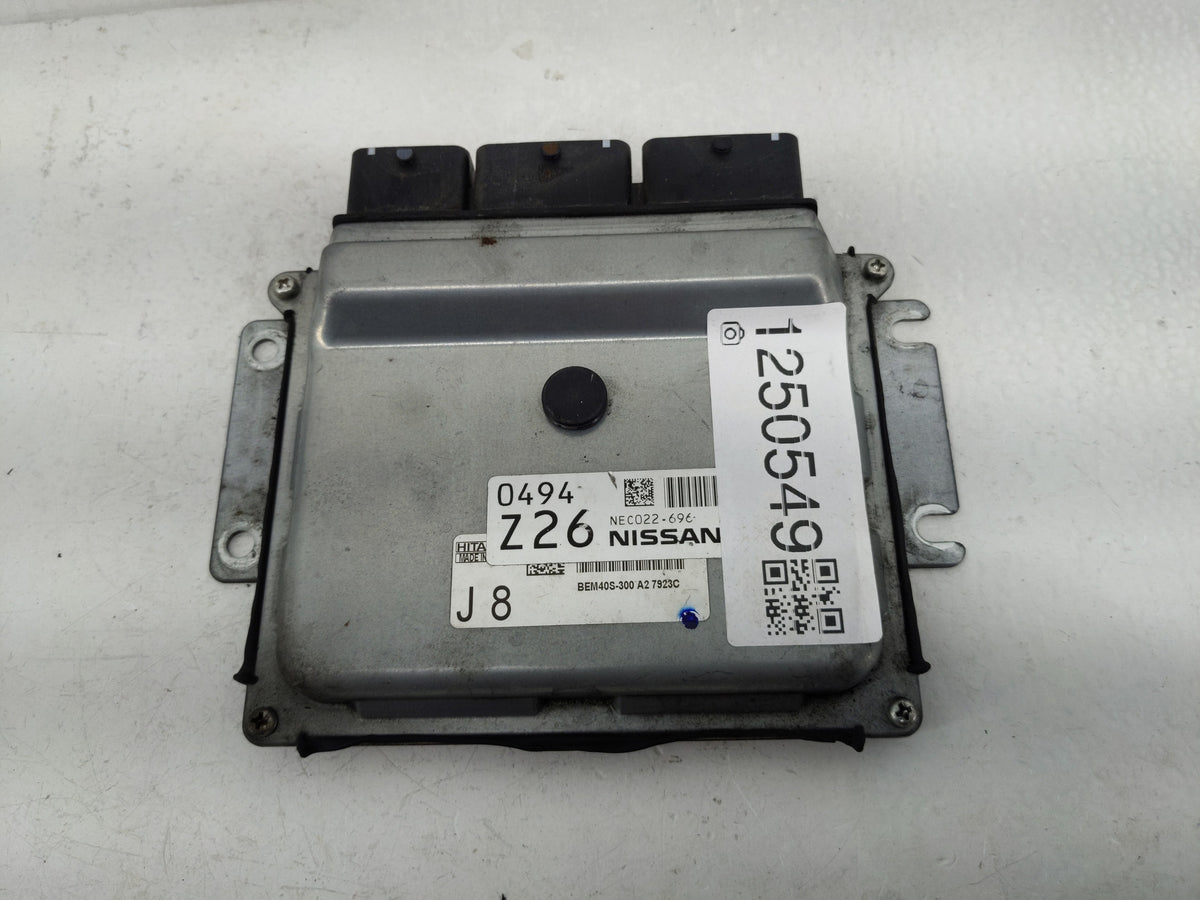 2018-2019 Nissan Sentra PCM Engine Control Computer ECU ECM PCU OEM P/N:NEC022-696 Fits Fits 2018 2019 OEM Used Auto Parts -
