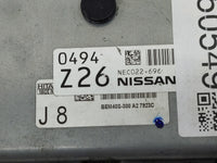 2018-2019 Nissan Sentra PCM Engine Control Computer ECU ECM PCU OEM P/N:NEC022-696 Fits Fits 2018 2019 OEM Used Auto Parts -