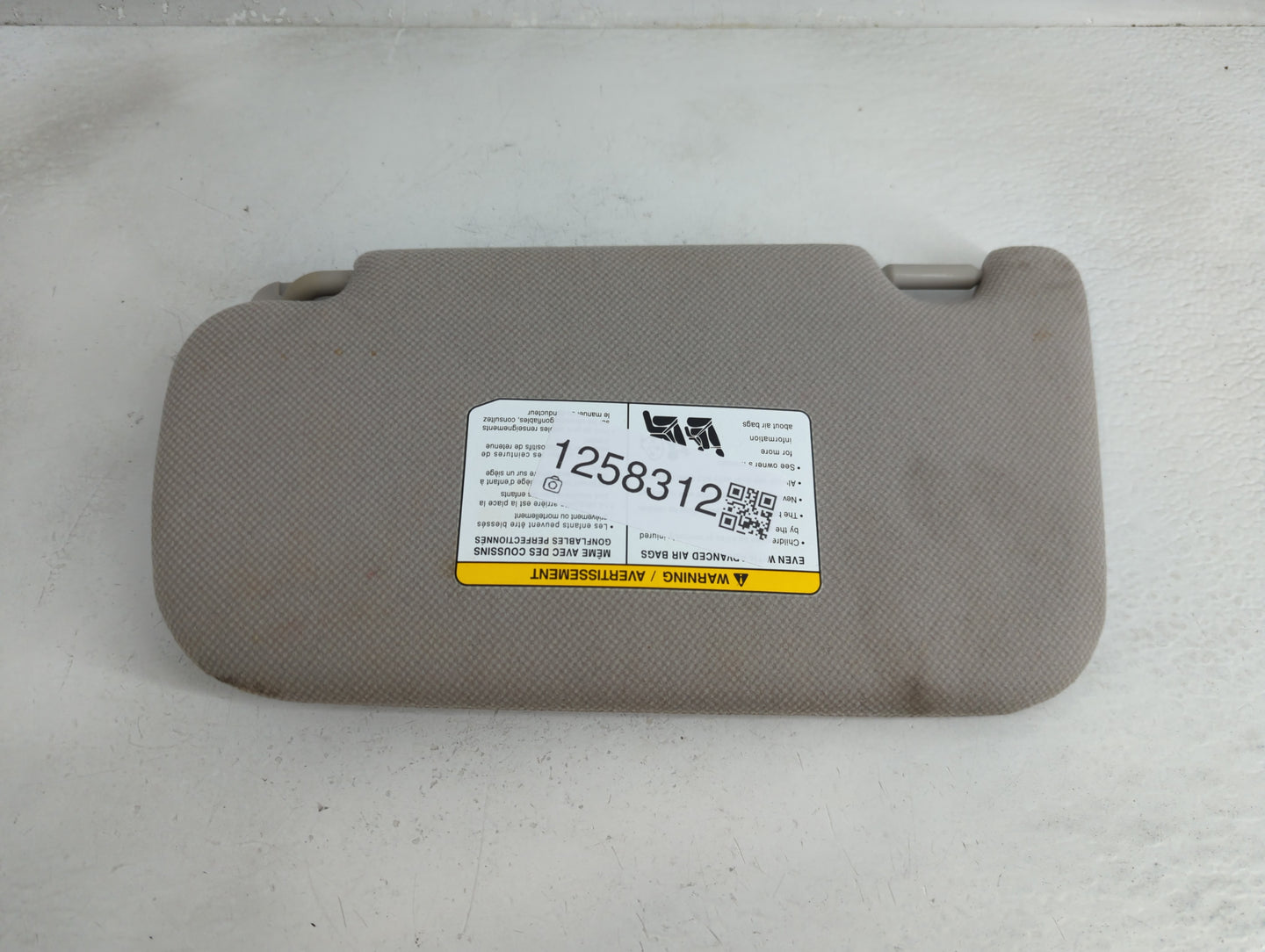 2013-2019 Nissan Sentra Sun Visor Shade Replacement Passenger Right Mirror Fits Fits 2012 2013 2014 2015 2016 2017 2018 2019