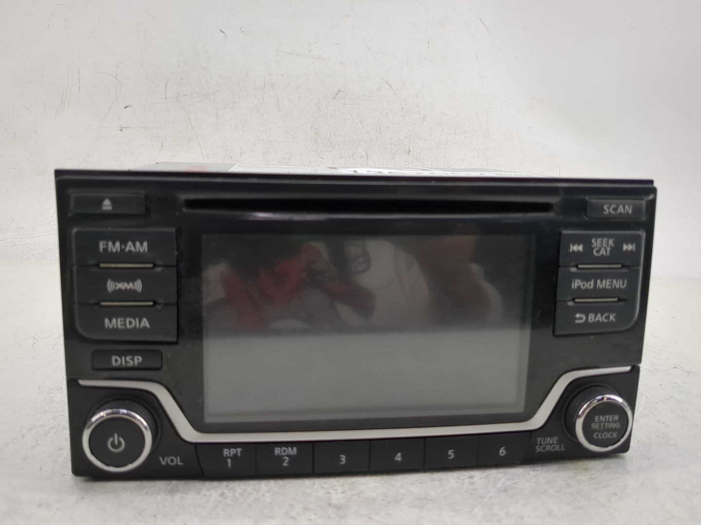 2017-2019 Nissan Sentra Radio AM FM Cd Player Receiver Replacement P/N:28185 4AF6A Fits Fits 2017 2018 2019 OEM Used Auto Pa
