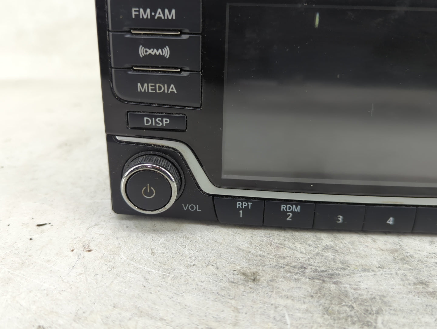 2018-2019 Nissan Sentra Radio AM FM Cd Player Receiver Replacement P/N:28185-4AF6A Fits Fits 2018 2019 OEM Used Auto Parts -