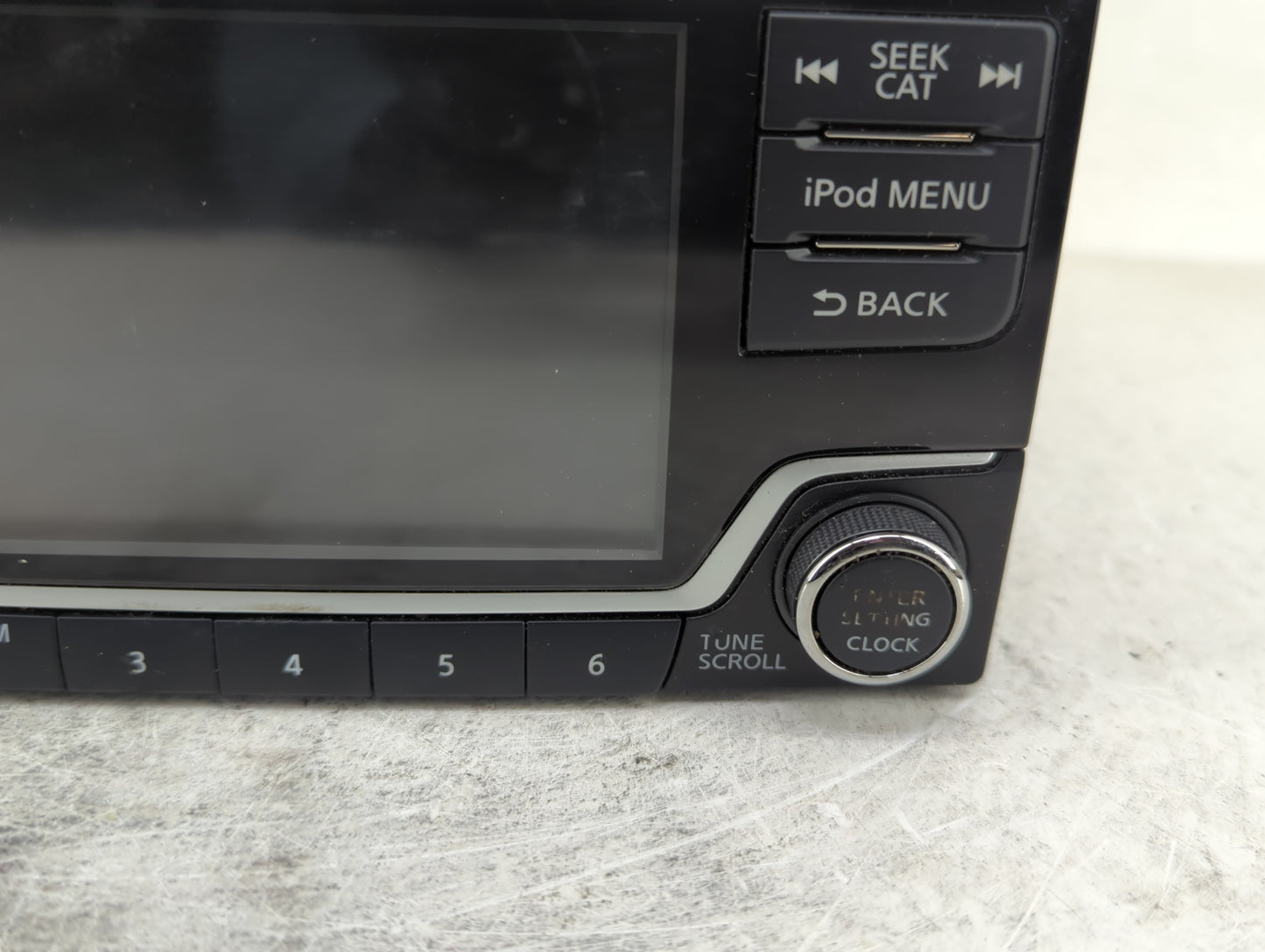 2018-2019 Nissan Sentra Radio AM FM Cd Player Receiver Replacement P/N:28185-4AF6A Fits Fits 2018 2019 OEM Used Auto Parts -