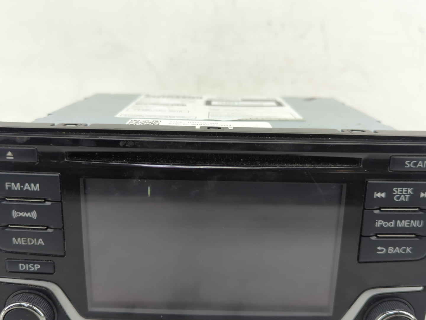 2018-2019 Nissan Sentra Radio AM FM Cd Player Receiver Replacement P/N:28185-4AF6A Fits Fits 2018 2019 OEM Used Auto Parts -