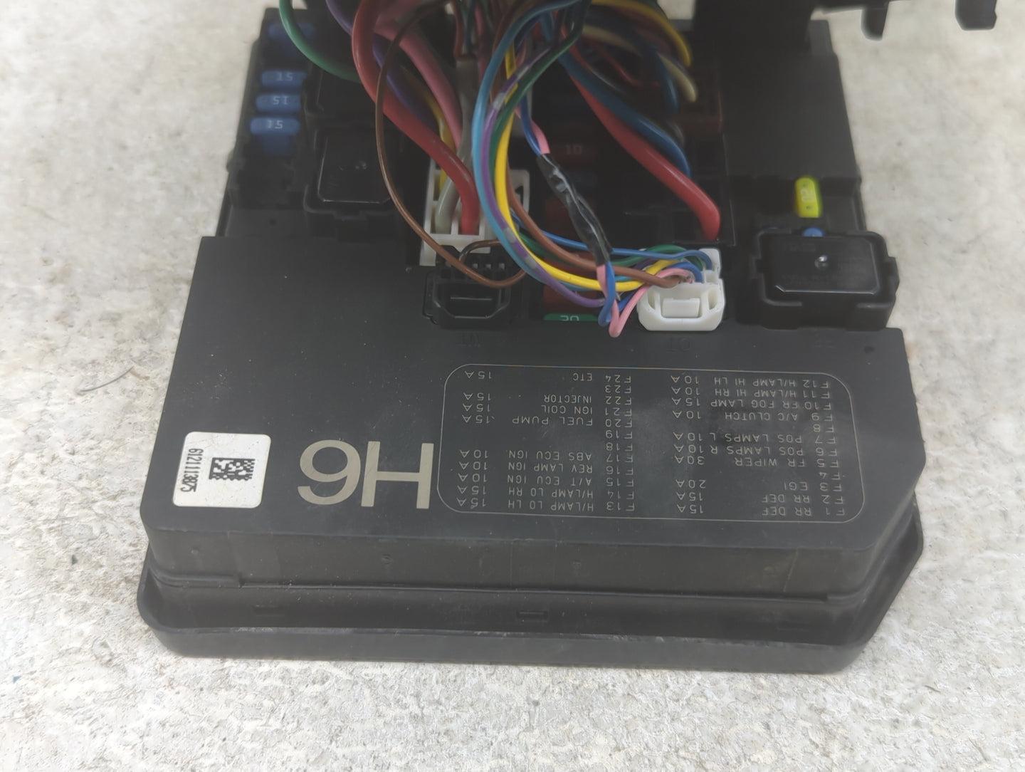 2013-2019 Nissan Sentra Fusebox Fuse Box Panel Relay Module Fits Fits 2013 2014 2015 2016 2017 2018 2019 OEM Used Auto Parts