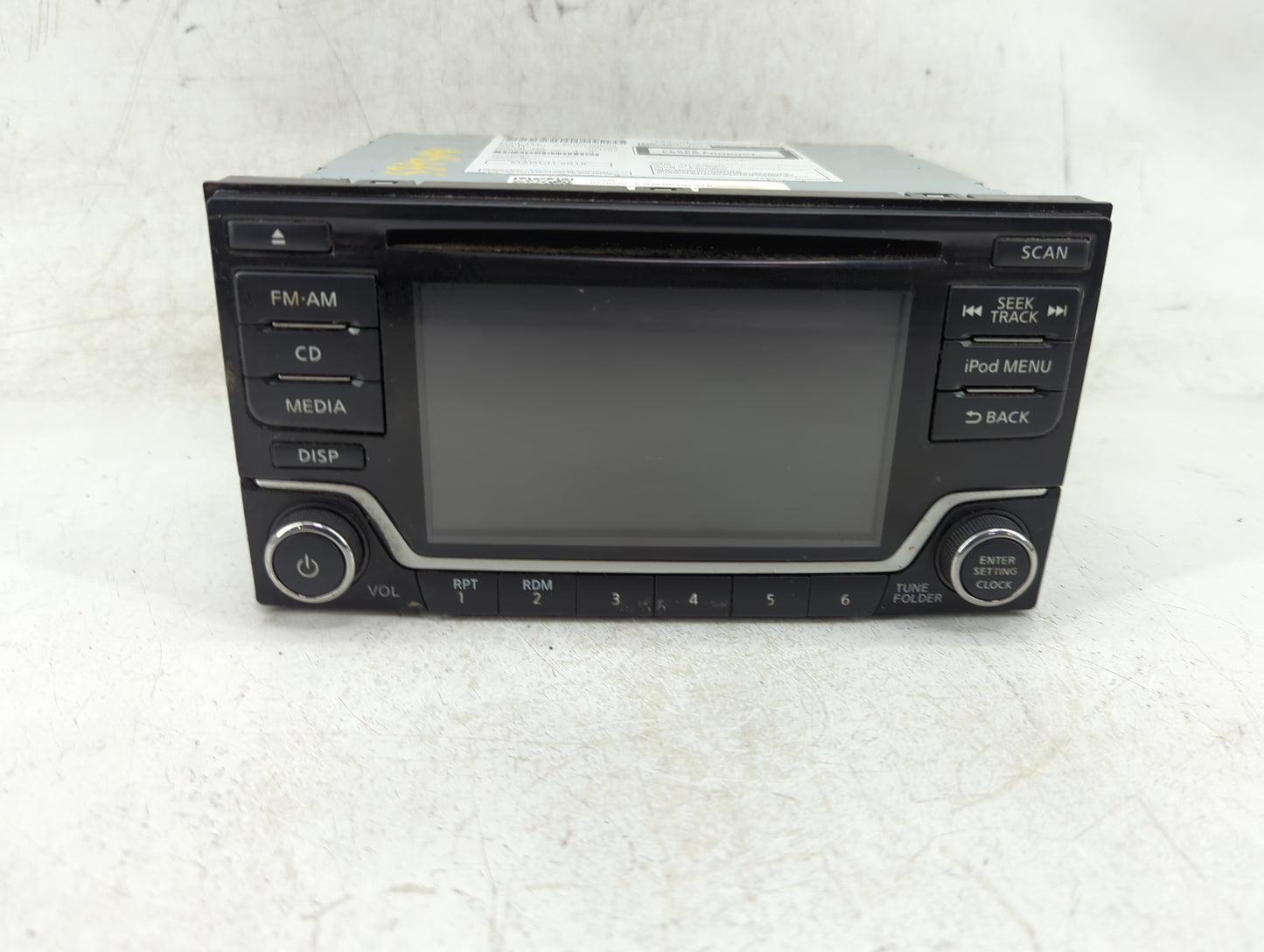 2018-2019 Nissan Sentra Radio AM FM Cd Player Receiver Replacement P/N:28185 5UD0A Fits Fits 2018 2019 OEM Used Auto Parts -