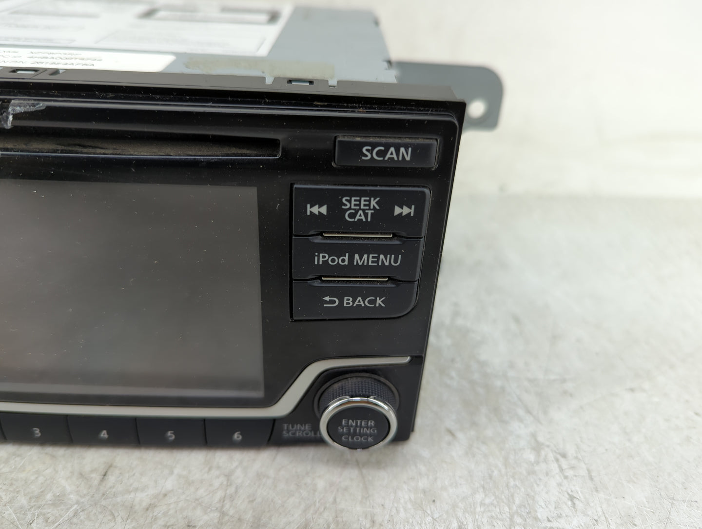 2018-2019 Nissan Sentra Radio AM FM Cd Player Receiver Replacement P/N:28185 4AF6A Fits Fits 2018 2019 OEM Used Auto Parts -