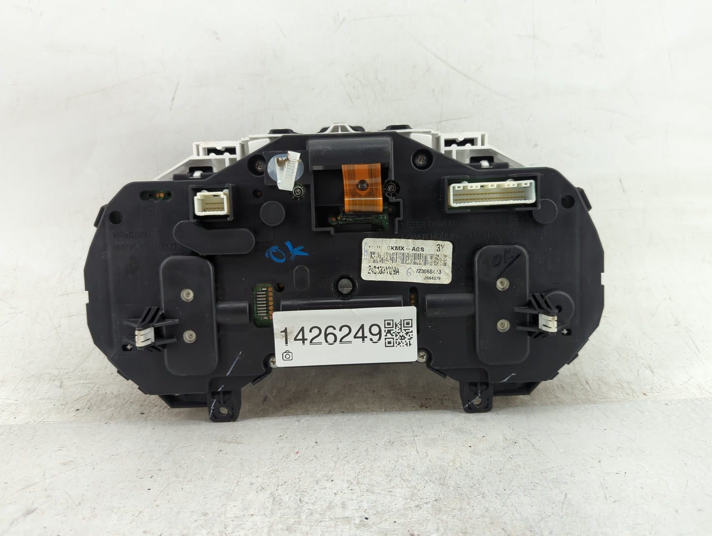 2017-2019 Nissan Sentra Instrument Cluster Speedometer Gauges P/N:248103YU9A CKMX-AGS, 710028443 Fits Fits 2017 2018 2019 OE