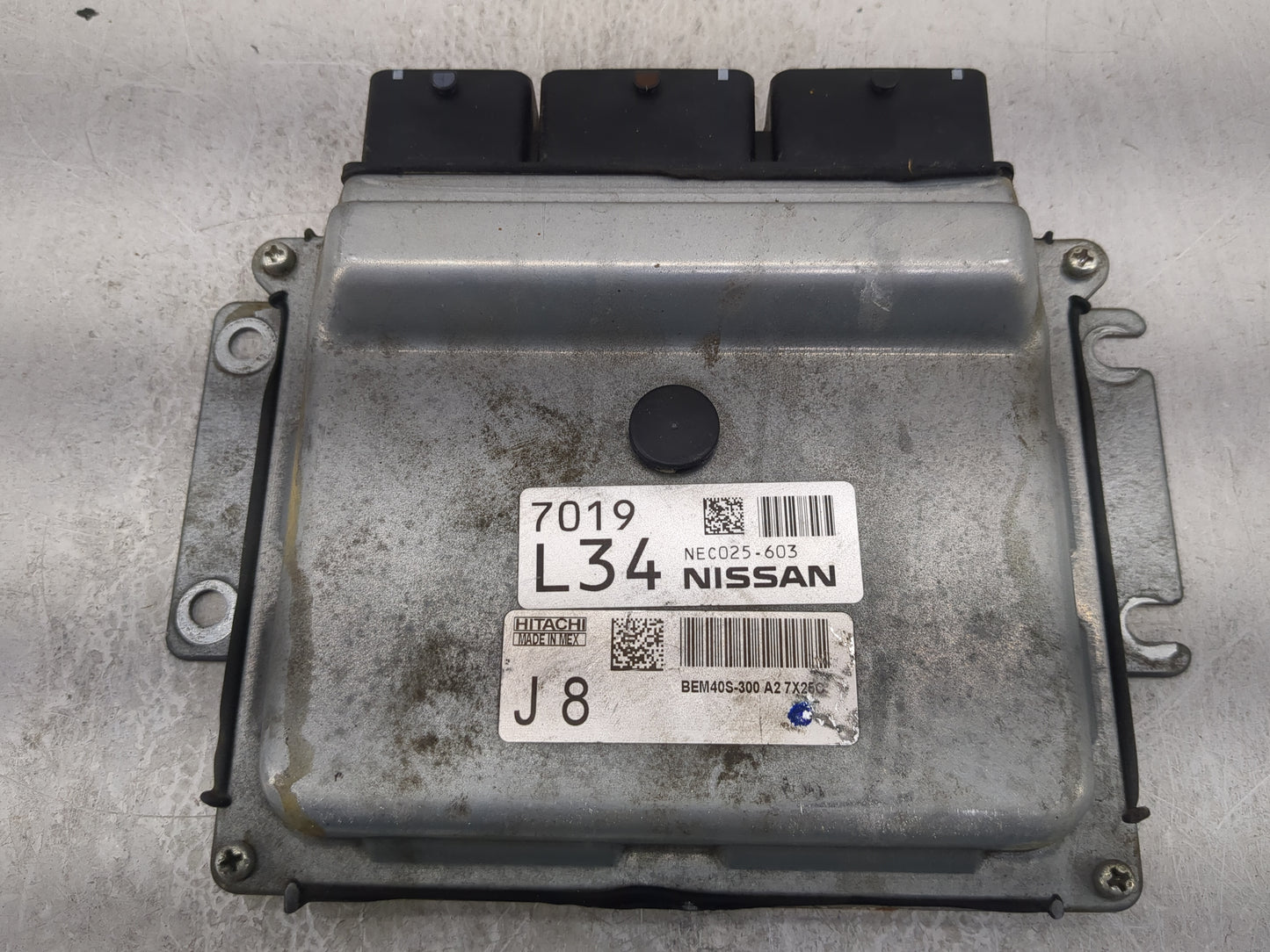 2018-2019 Nissan Sentra PCM Engine Control Computer ECU ECM PCU OEM P/N:NEC025-603 BEM40S-300 Fits Fits 2018 2019 OEM Used A