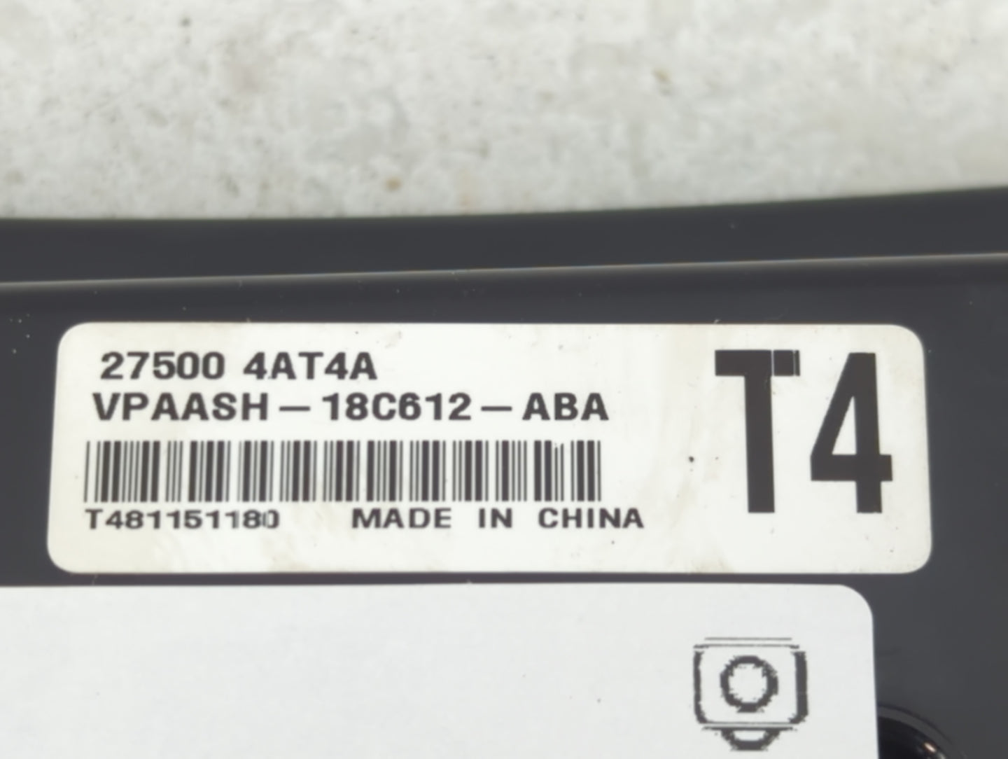 2015-2019 Nissan Sentra Climate Control Module Temperature AC/Heater Replacement P/N:27500 4AT4A Fits OEM Used Auto Parts - 