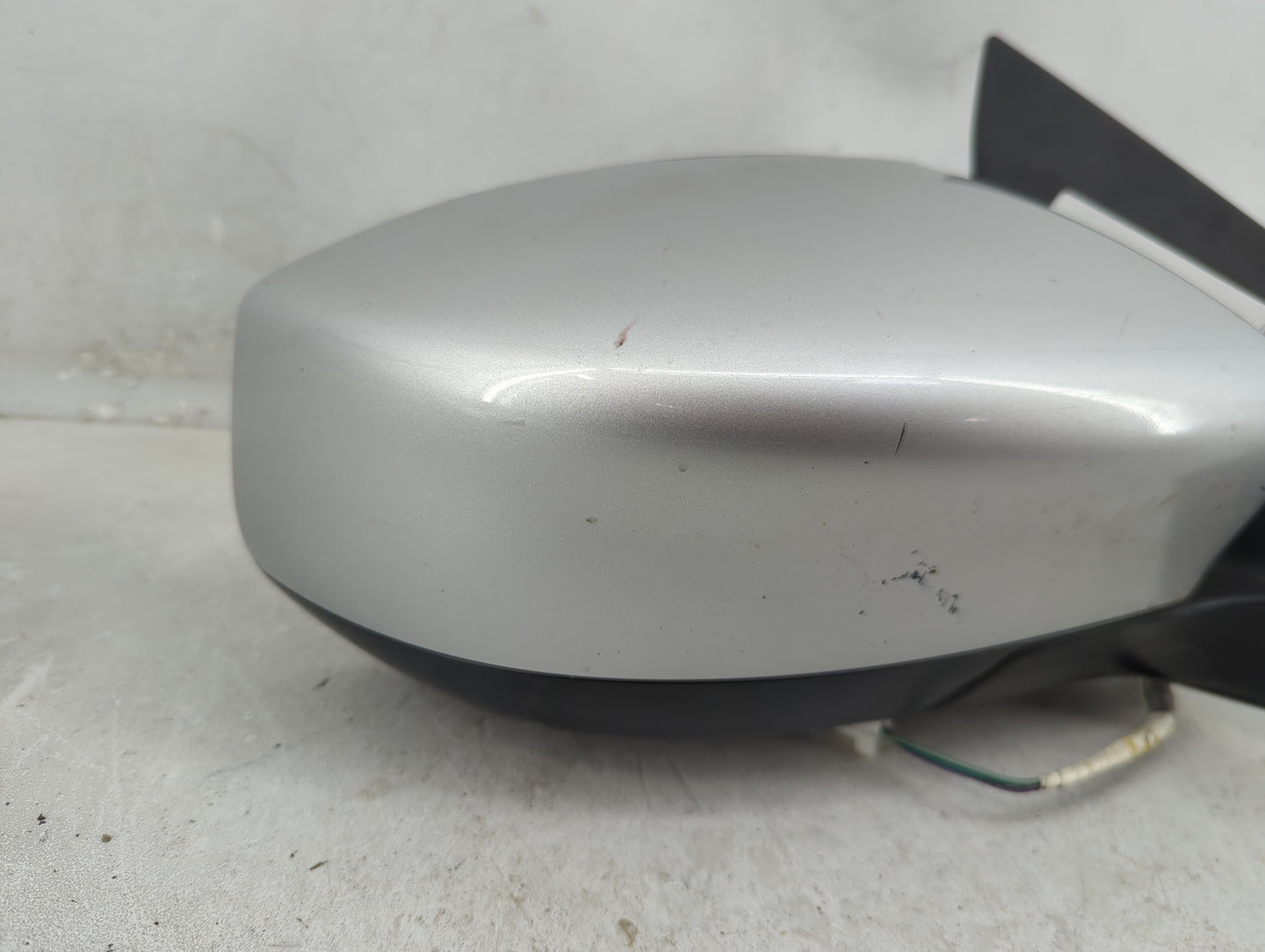 2016-2019 Nissan Sentra Driver Left Side View Power Door Mirror Silver - Oemusedautoparts1.com