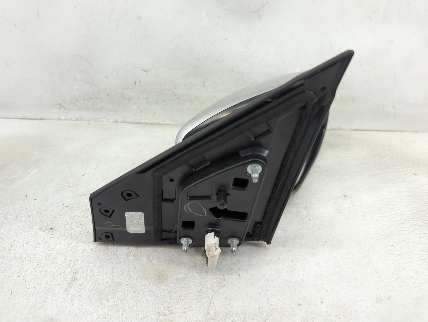 2016-2019 Nissan Sentra Driver Left Side View Power Door Mirror Silver - Oemusedautoparts1.com