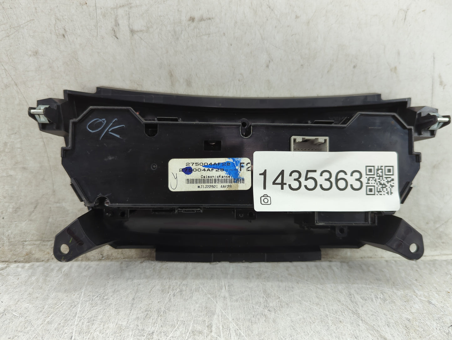 2017-2019 Nissan Sentra Climate Control Module Temperature AC/Heater Replacement P/N:275004AF2B Fits Fits 2017 2018 2019 OEM