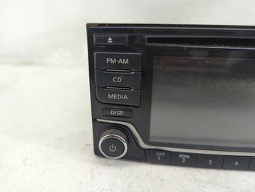 2017-2019 Nissan Sentra Radio AM FM Cd Player Receiver Replacement P/N:281855UD0A CV-CN17N3GX, AN1503 Fits Fits 2017 2018 2019 OEM Used Auto Parts