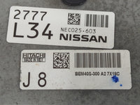 2018-2019 Nissan Sentra PCM Engine Control Computer ECU ECM PCU OEM P/N:NEC025-603 BEM40S-300 A2 Fits Fits 2018 2019 OEM Use