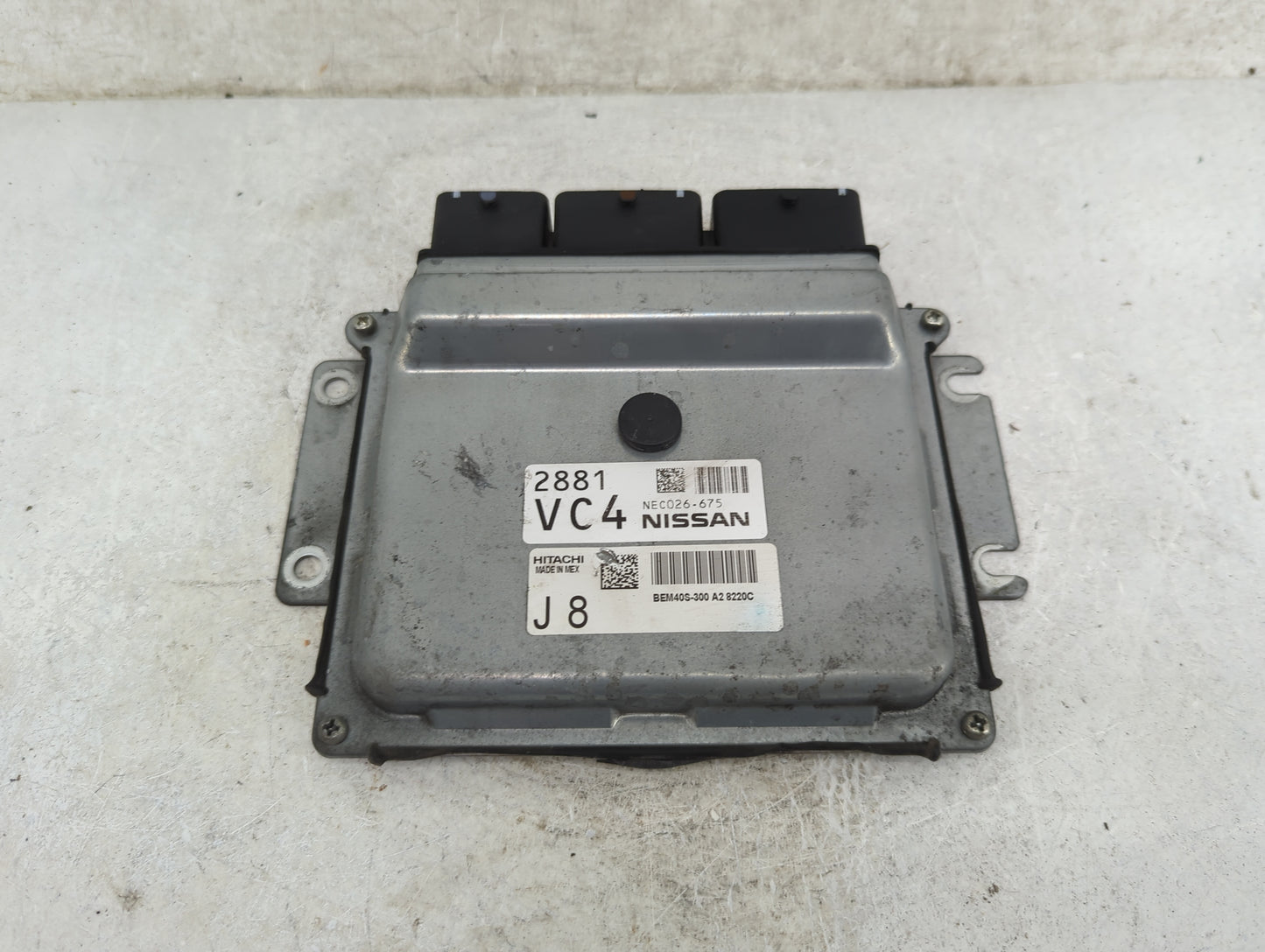 2018-2019 Nissan Sentra PCM Engine Control Computer ECU ECM PCU OEM P/N:NEC026-675 BEM40S-300 Fits Fits 2018 2019 OEM Used A