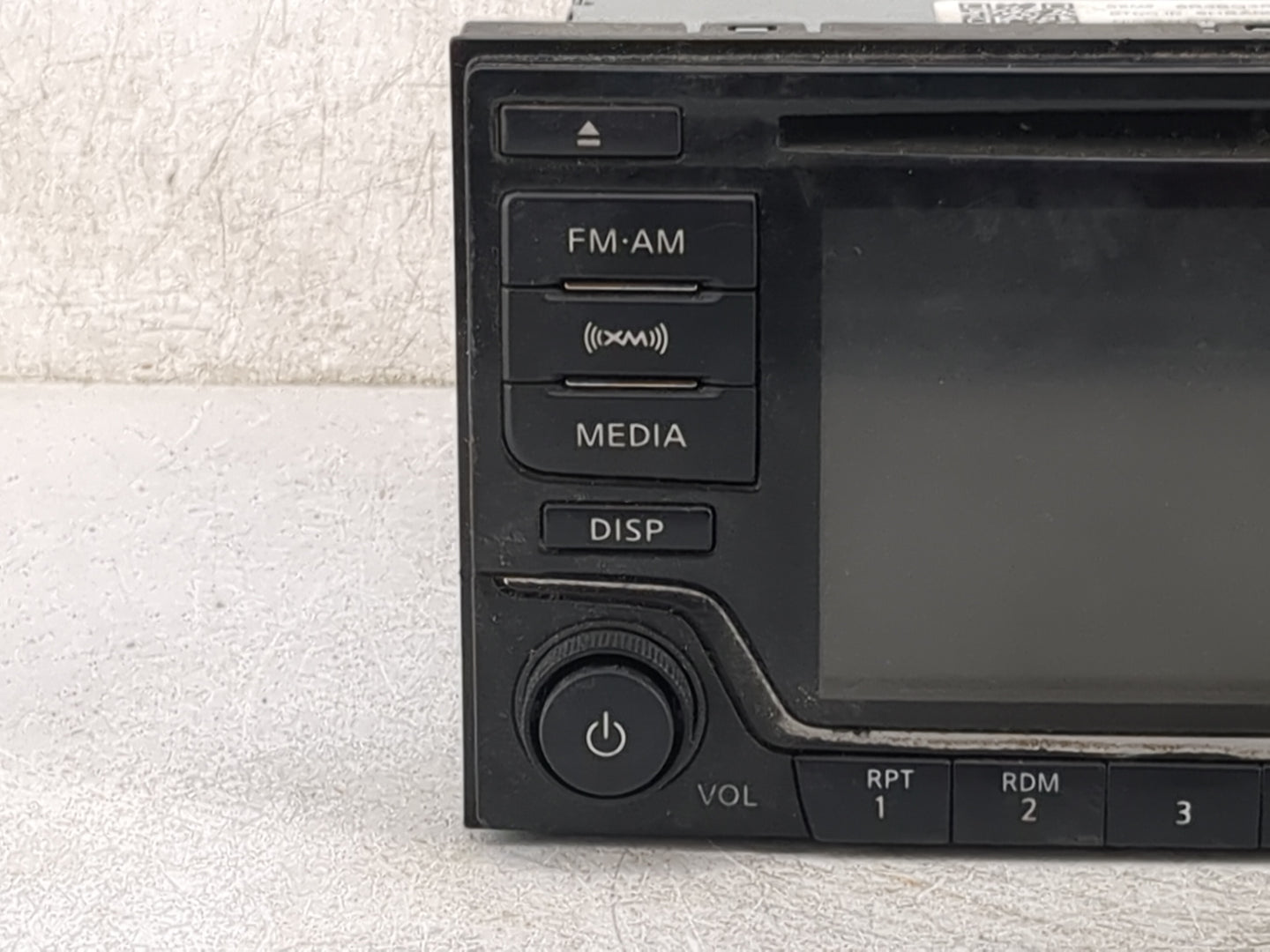 2018-2019 Nissan Sentra Radio AM FM Cd Player Receiver Replacement P/N:28185 4AF6A CV-CN16N0GX Fits Fits 2018 2019 OEM Used 