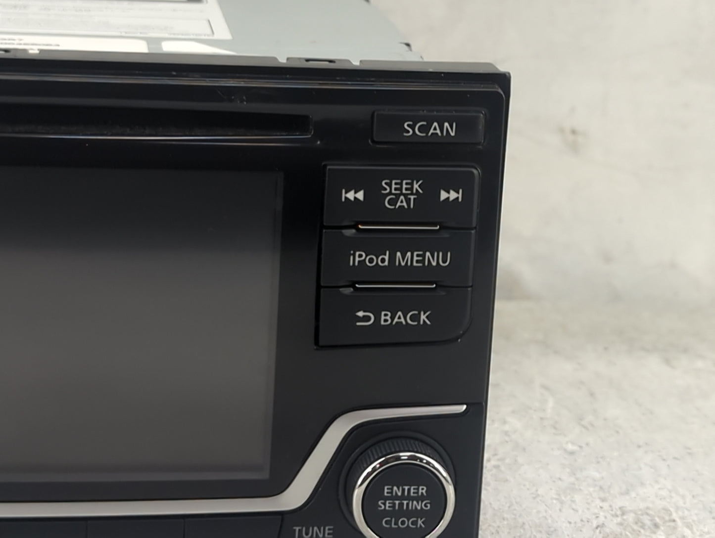 2017-2019 Nissan Sentra Radio AM FM Cd Player Receiver Replacement P/N:281854AF6A CV-CN16N0GX, AN1503 Fits Fits 2017 2018 20
