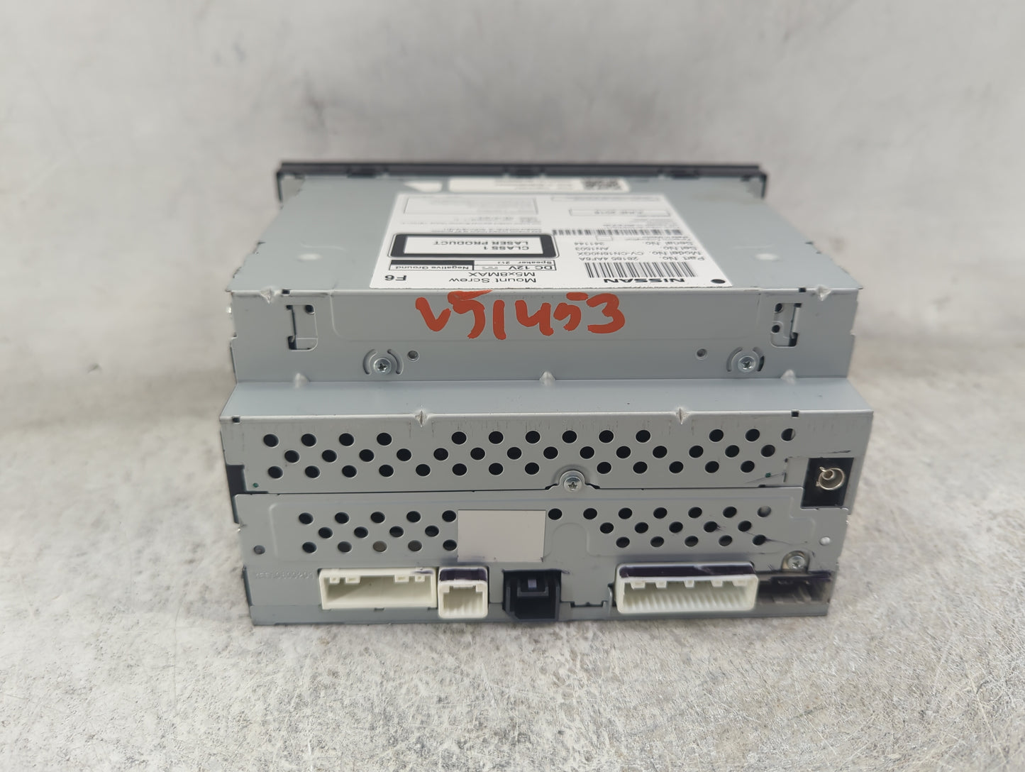 2017-2019 Nissan Sentra Radio AM FM Cd Player Receiver Replacement P/N:281854AF6A CV-CN16N0GX, AN1503 Fits Fits 2017 2018 20
