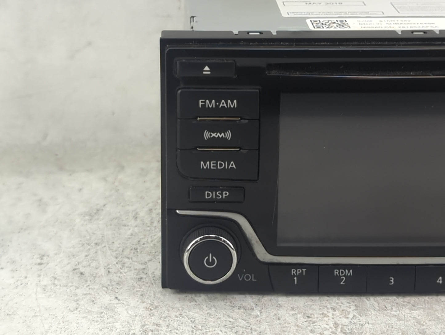 2017-2019 Nissan Sentra Radio AM FM Cd Player Receiver Replacement P/N:28185 4AF6A CV-CN16N0GX Fits Fits 2017 2018 2019 OEM 