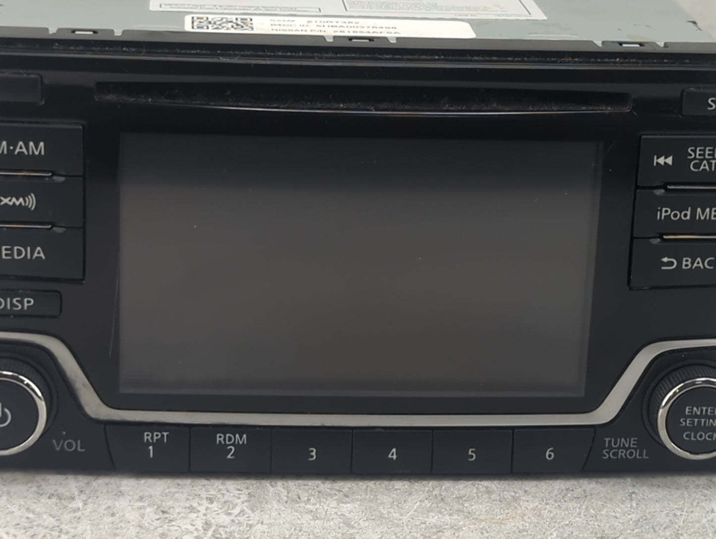 2017-2019 Nissan Sentra Radio AM FM Cd Player Receiver Replacement P/N:28185 4AF6A CV-CN16N0GX Fits Fits 2017 2018 2019 OEM 