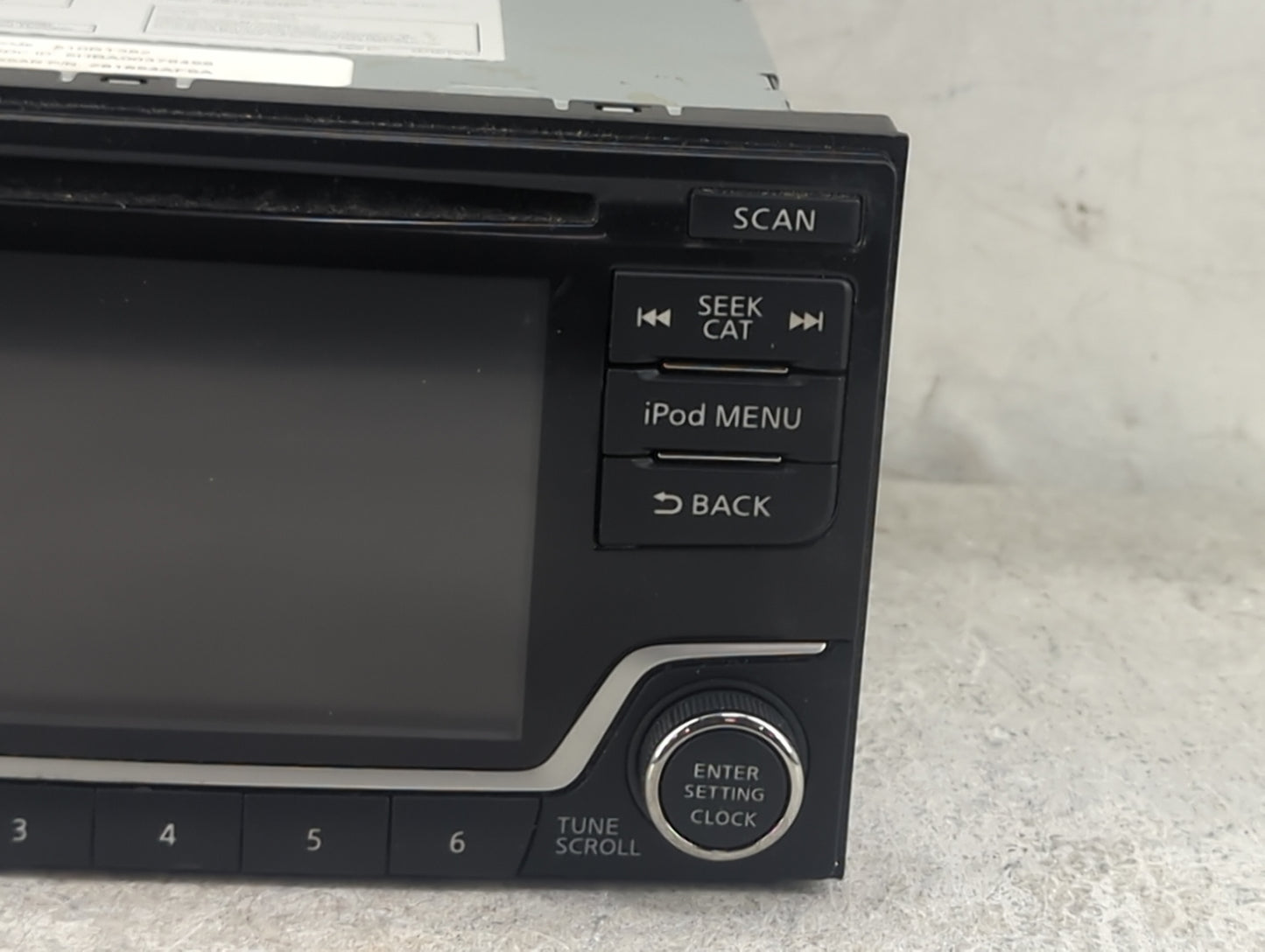 2017-2019 Nissan Sentra Radio AM FM Cd Player Receiver Replacement P/N:28185 4AF6A CV-CN16N0GX Fits Fits 2017 2018 2019 OEM 