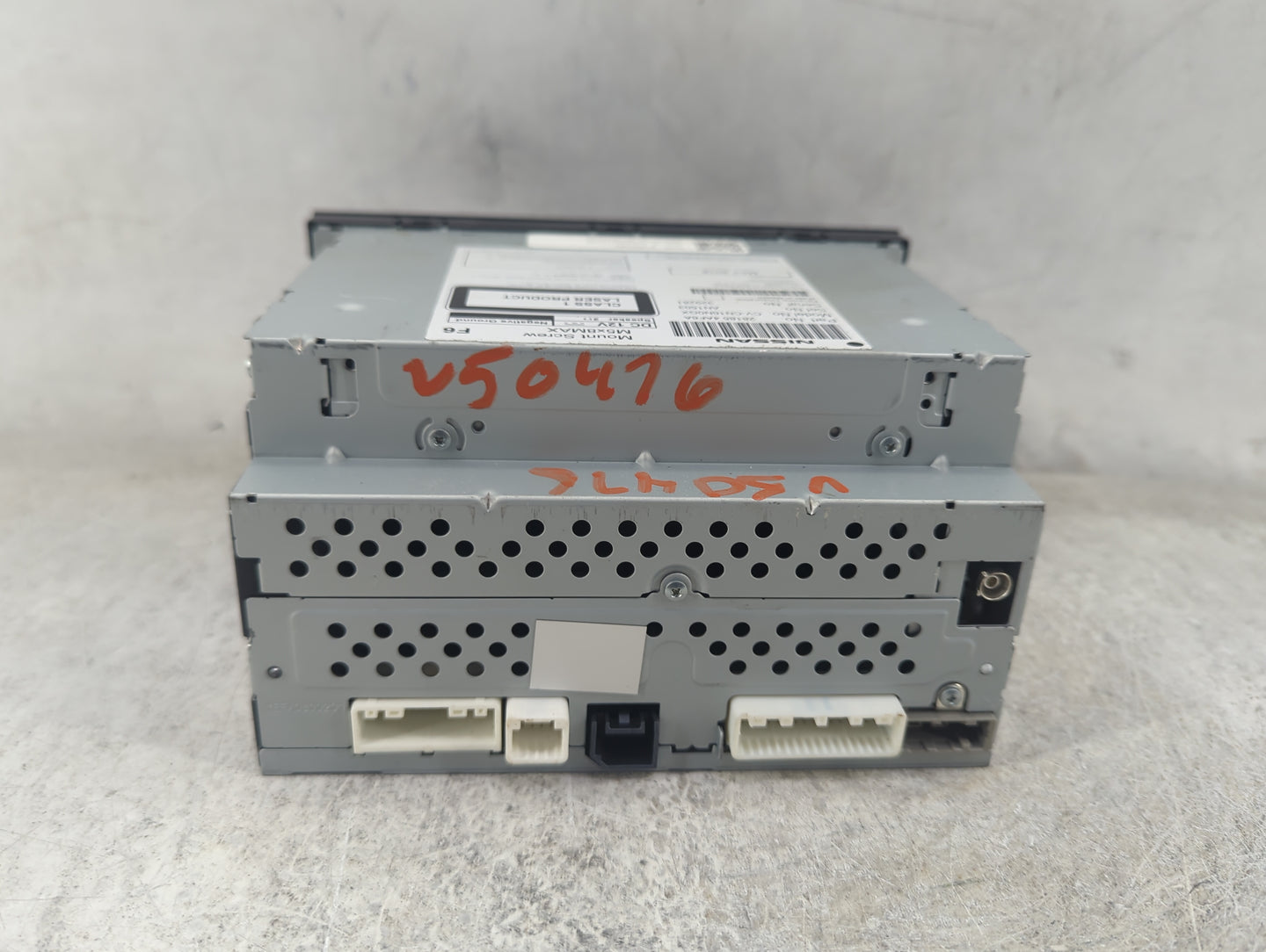 2017-2019 Nissan Sentra Radio AM FM Cd Player Receiver Replacement P/N:28185 4AF6A CV-CN16N0GX Fits Fits 2017 2018 2019 OEM 
