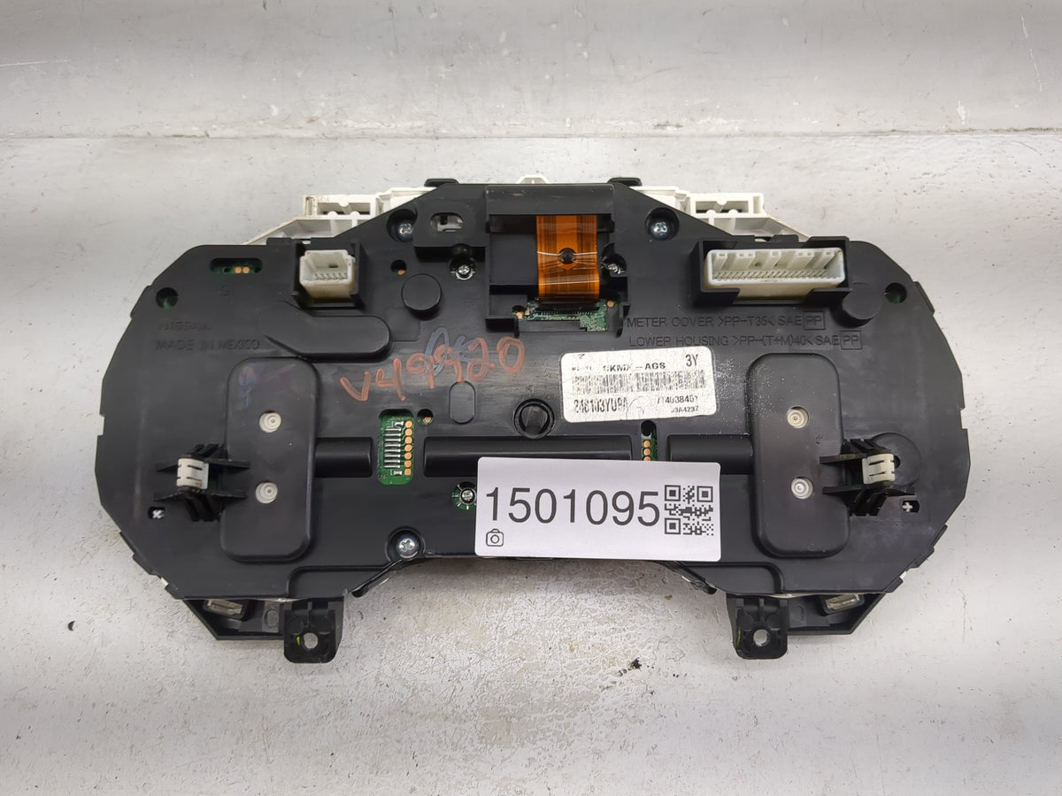2017-2019 Nissan Sentra Instrument Cluster Speedometer Gauges P/N:3KM3X-AGS 248103YU9A, 714038451 Miles: Fits Fits 2017 2018
