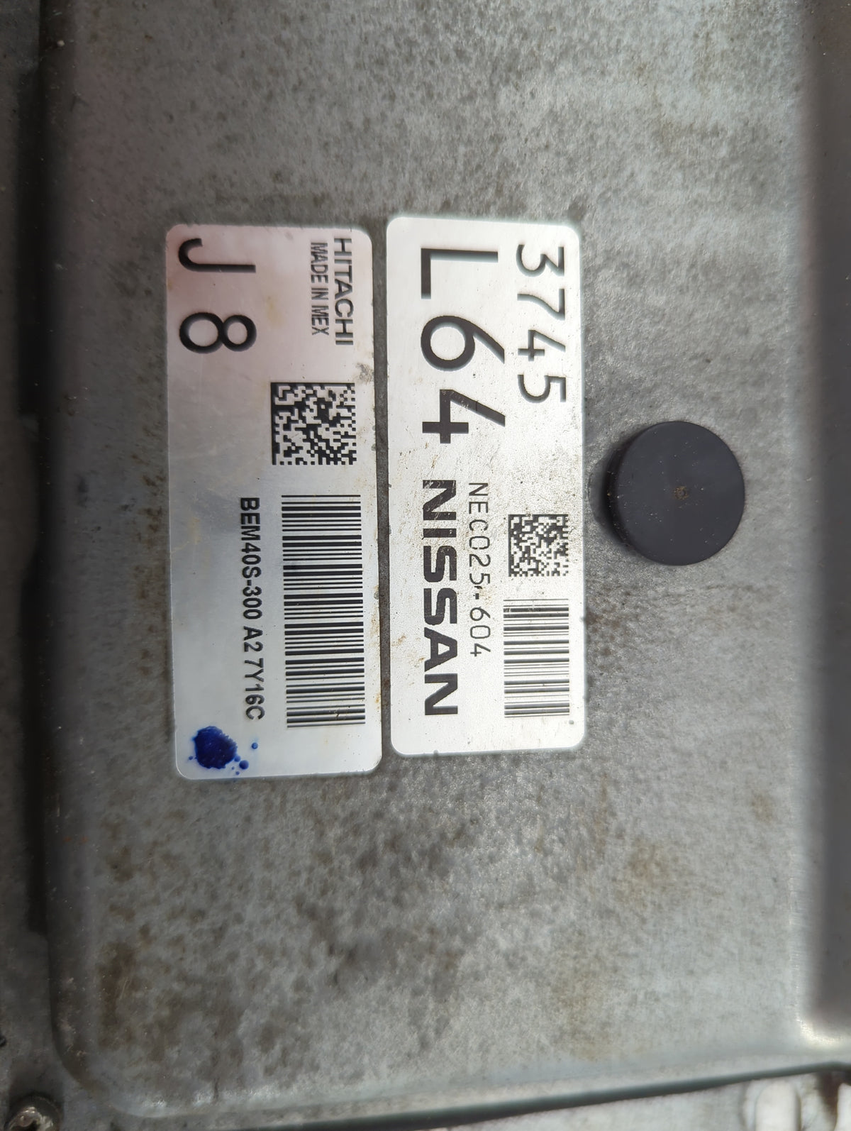 2018-2019 Nissan Sentra PCM Engine Control Computer ECU ECM PCU OEM P/N:BEM40S-300 NEC025-604 Fits Fits 2018 2019 OEM Used A