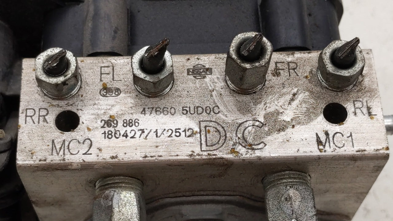 2016-2018 Nissan Sentra ABS Pump Control Module Replacement P/N:47660 5UD0C 47660 4FU0C Fits Fits 2016 2017 2018 OEM Used Au
