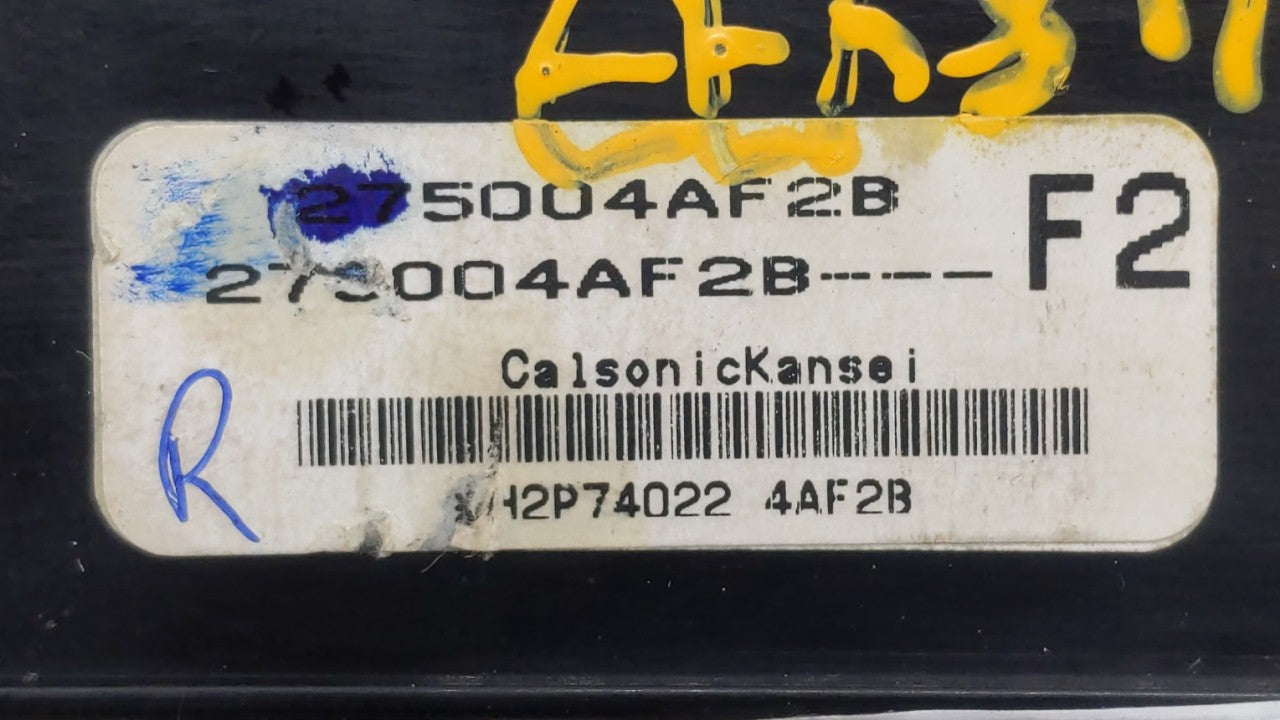 2017-2019 Nissan Sentra Climate Control Module Temperature AC/Heater Replacement P/N:275004AF2B 830887 41266 Fits OEM Used A