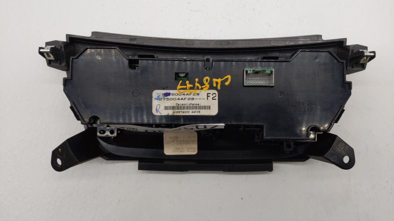 2017-2019 Nissan Sentra Climate Control Module Temperature AC/Heater Replacement P/N:275004AF2B 830887 41266 Fits OEM Used A