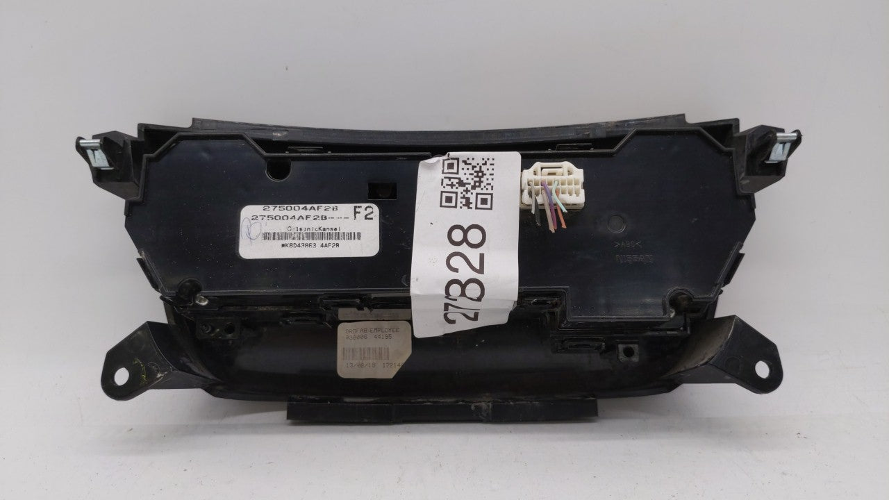 2017-2019 Nissan Sentra Climate Control Module Temperature AC/Heater Replacement P/N:275004AF2B 830887 41266 Fits OEM Used A