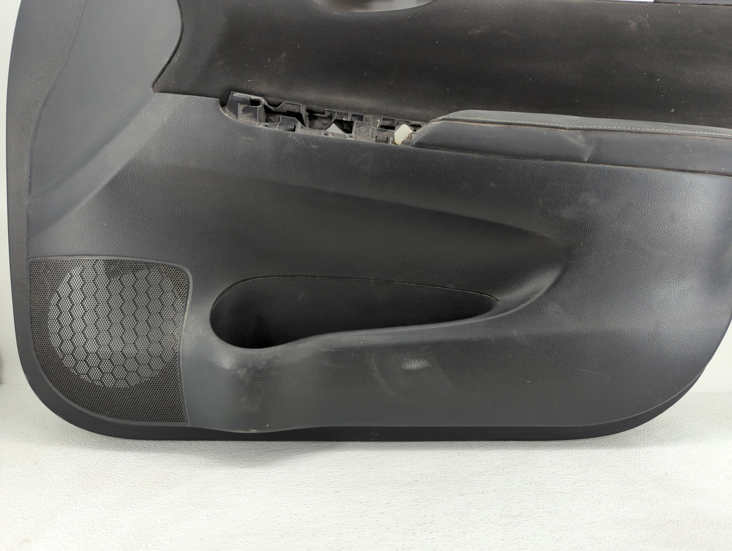2018 Nissan Sentra Front Right Passenger Interior Door Panel Trim Black - Oemusedautoparts1.com